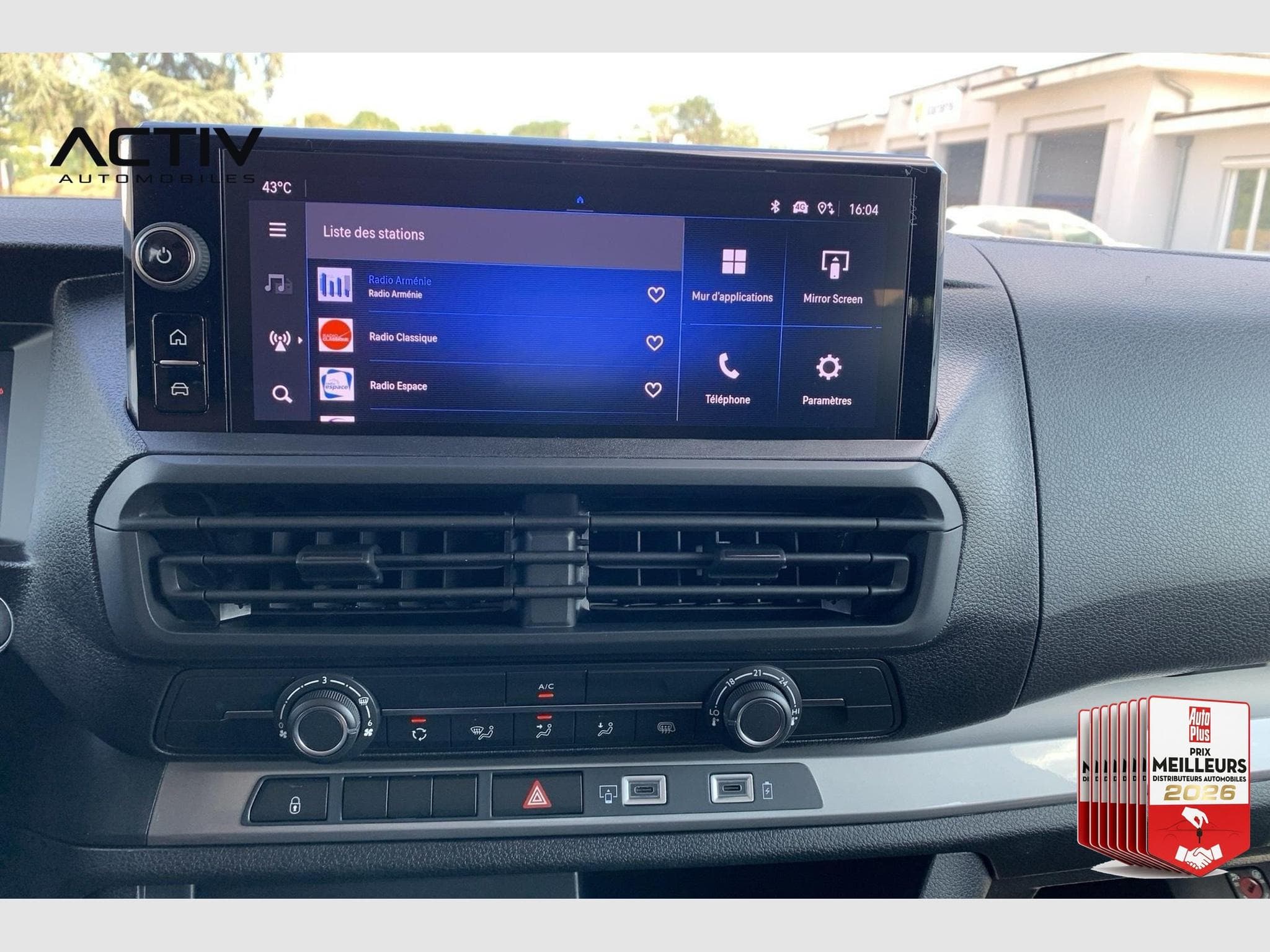 Opel Vivaro Cabine Approf CA FIXE DIESEL 150 CH XL MANUELLE (2026) - Photo 17