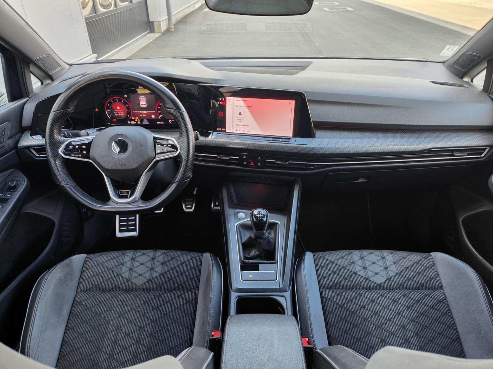 VW Golf 1.5 TSI R-LINE CARPLAY GPS BLUETOOTH PHARES LED (2021) - Photo 10
