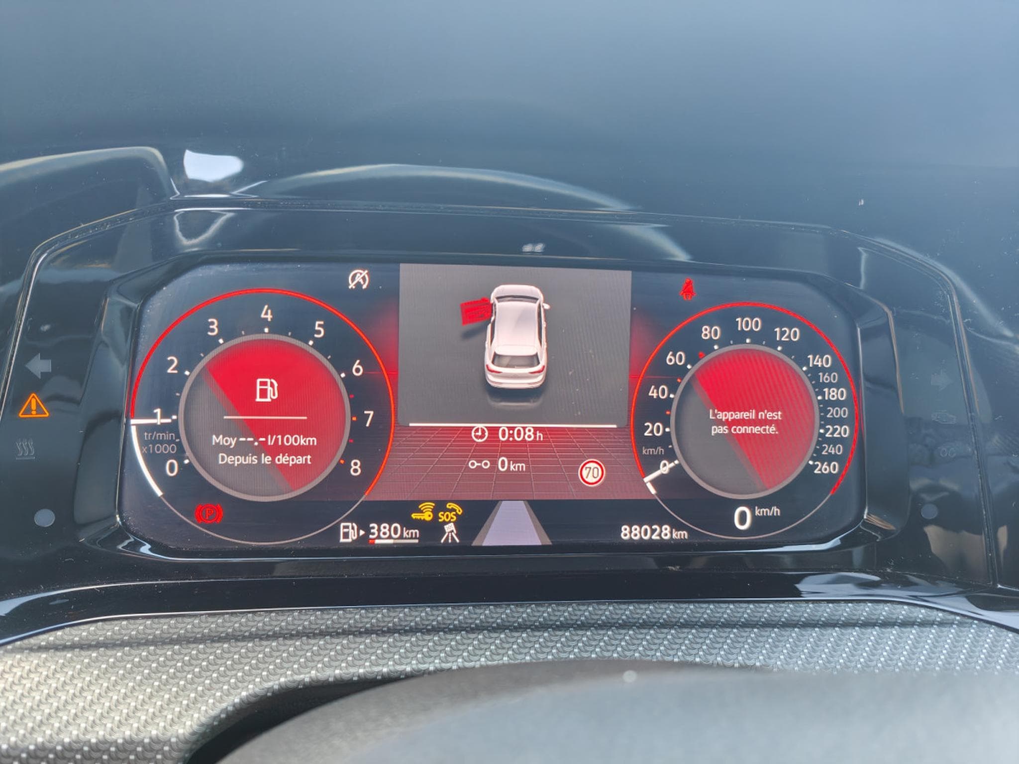VW Golf 1.5 TSI R-LINE CARPLAY GPS BLUETOOTH PHARES LED (2021) - Photo 13