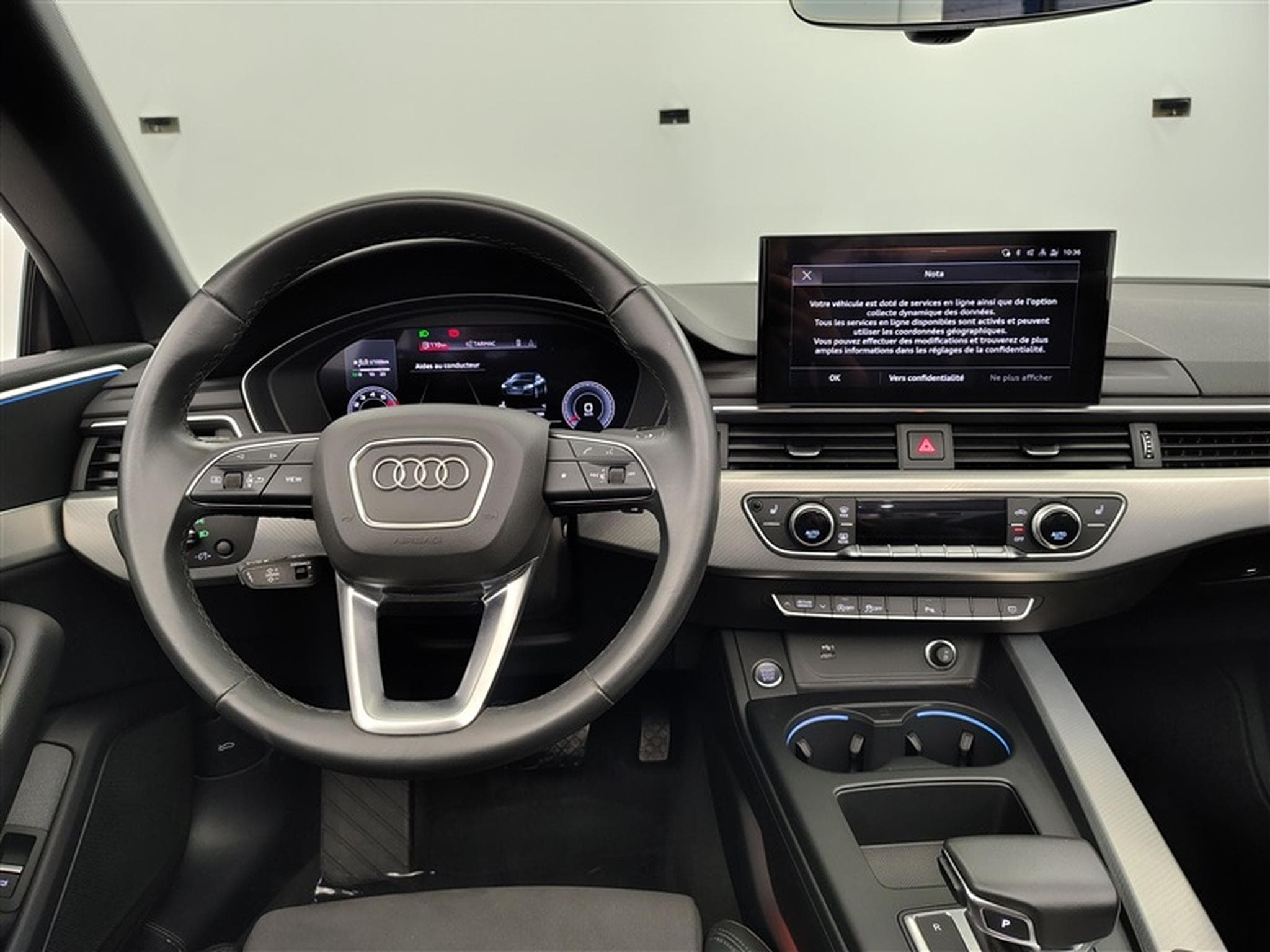 Audi A5 Cabriolet OPF S tronic / Full Led / Cuir / App Connect (2023) - Foto 9