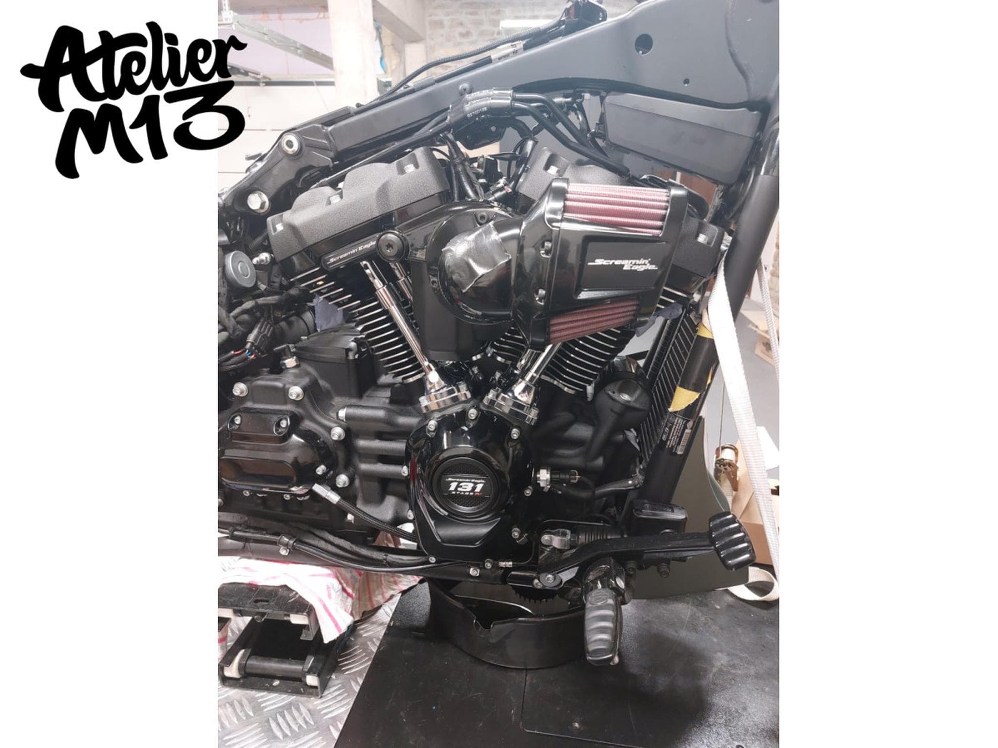 Harley-Davidson FXDR 114 Harley-Davidson FXDR 131 Stage IV | Préparation Signature At (2020) - Foto 11