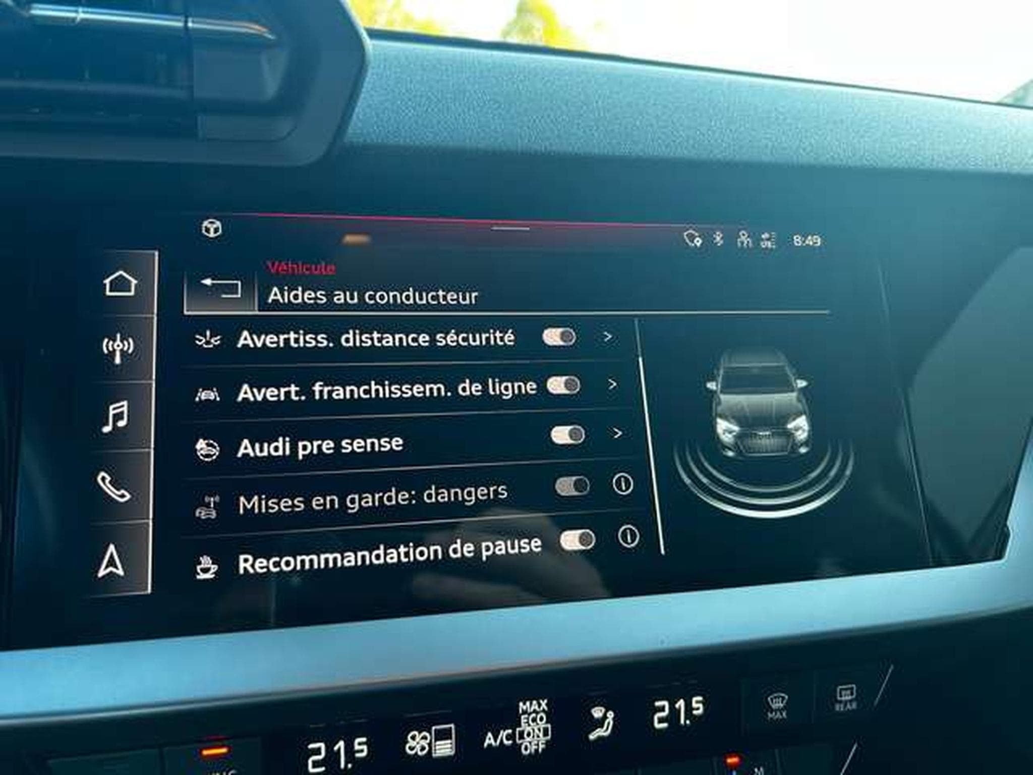 Audi A3 30 TDi SPORTBACK ATTRACTION (2023) - Photo 11