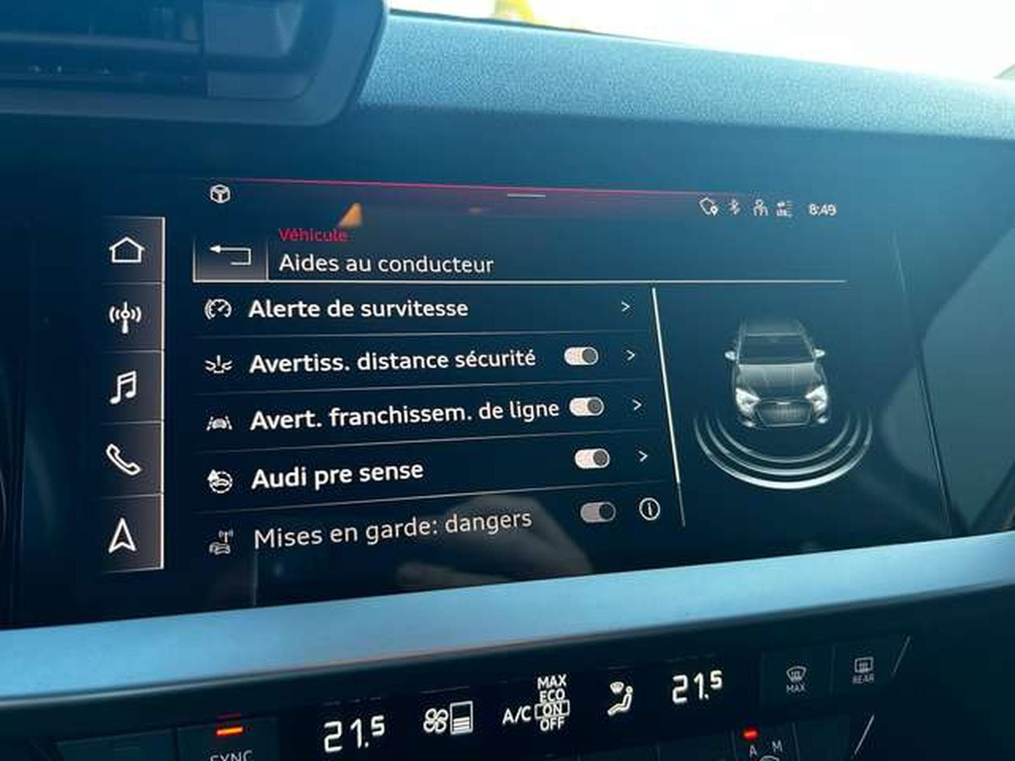 Audi A3 30 TDi SPORTBACK ATTRACTION (2023) - Photo 10