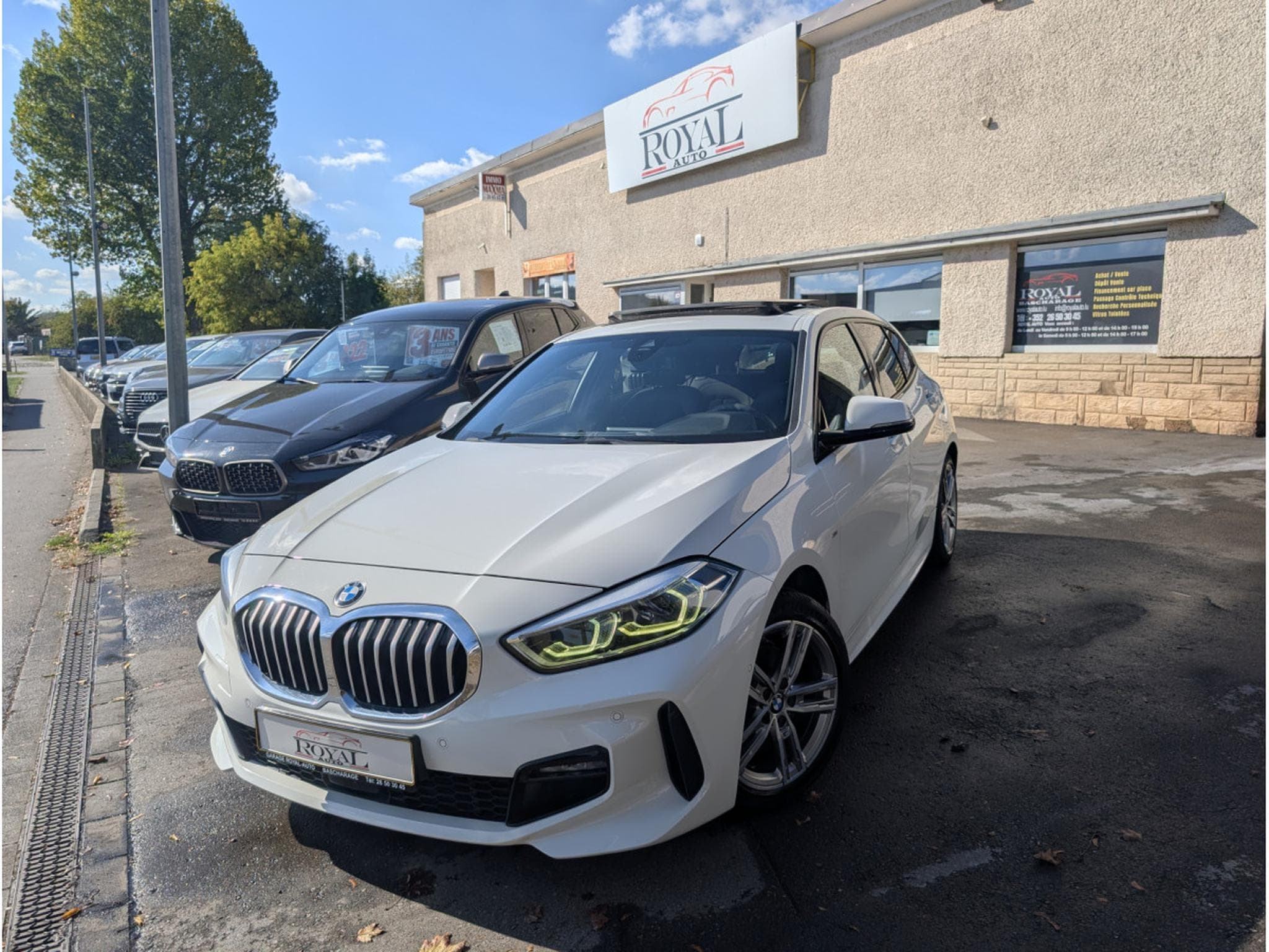 BMW 118 M-SPORT 140CH BOITE AUTO TOIT PANO *36 MOIS DE GARANTIE* (2020) - Photo 4