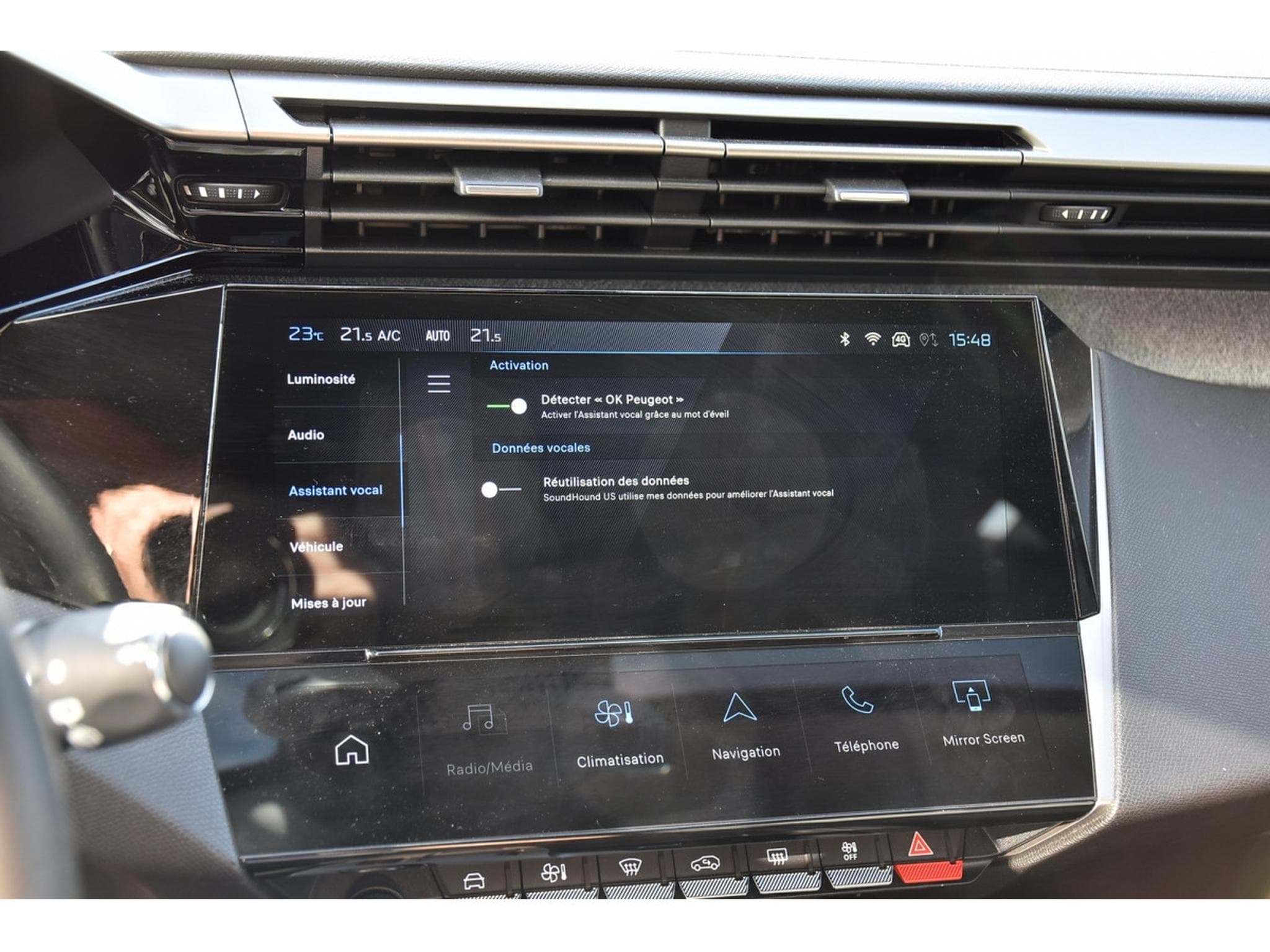 Peugeot 308 1.2 Hybrid 145 e-DCS6 Allure ACC CAM360 LANE 1° MAIN (2025) - Foto 14