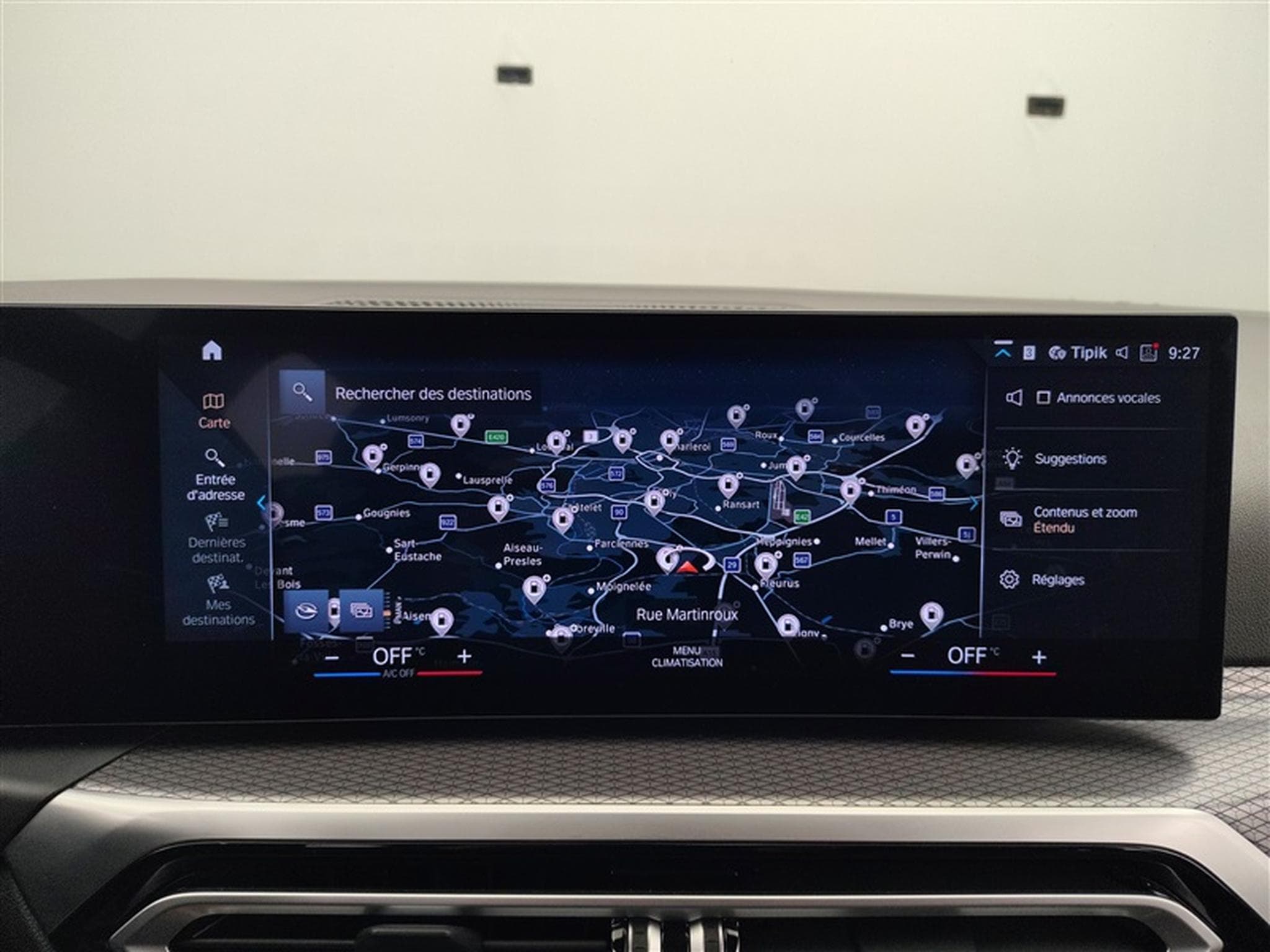 BMW 420 GranCoupé 420iAS Pack M NAVI / FULL LED / CUIR / JA 19" (2023) - Photo 11