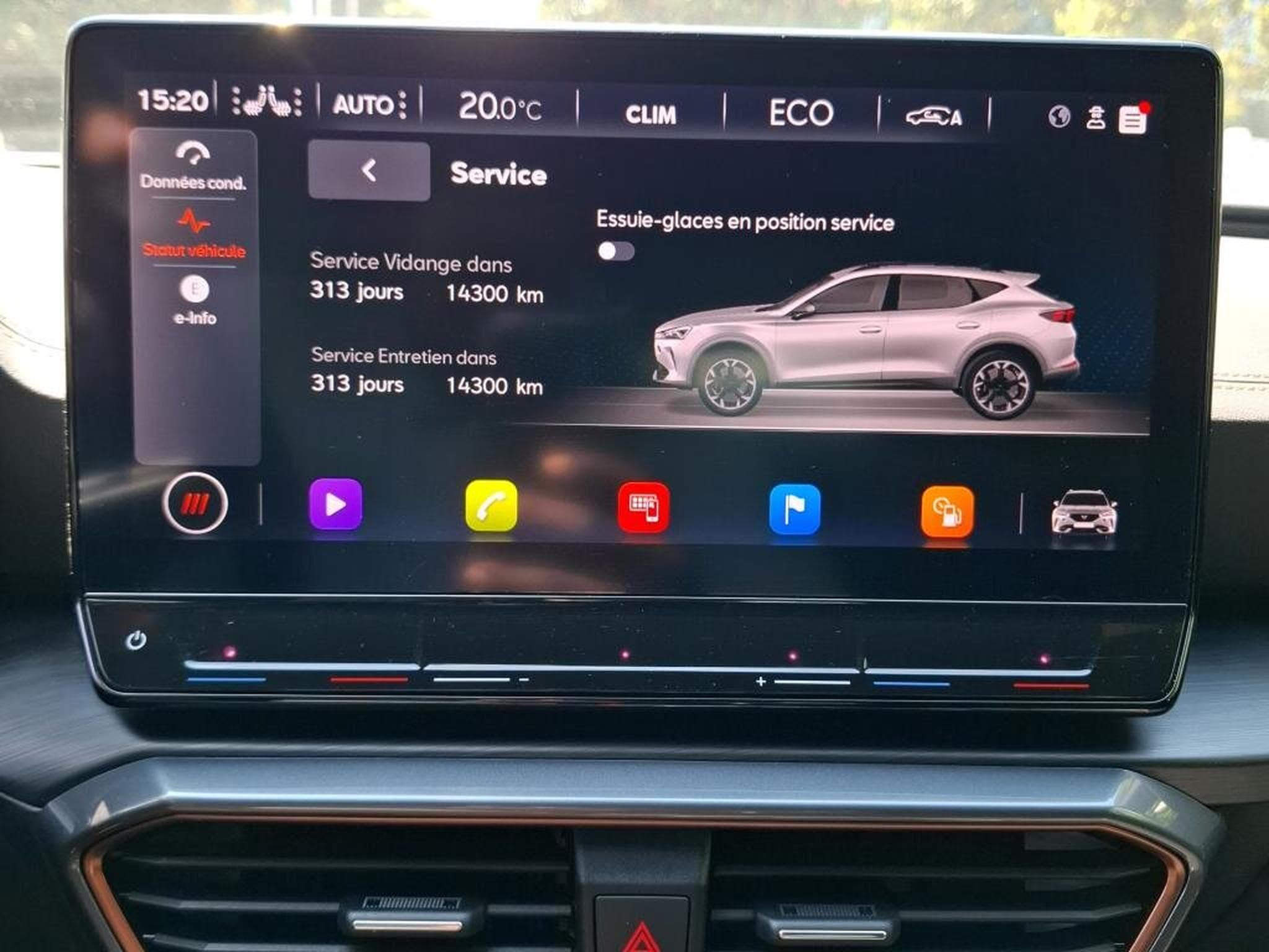 Cupra Formentor PHEV 245cv CAMERA/VOLANT SUPERSPORT/SIEGES ELEC (2024) - Photo 5