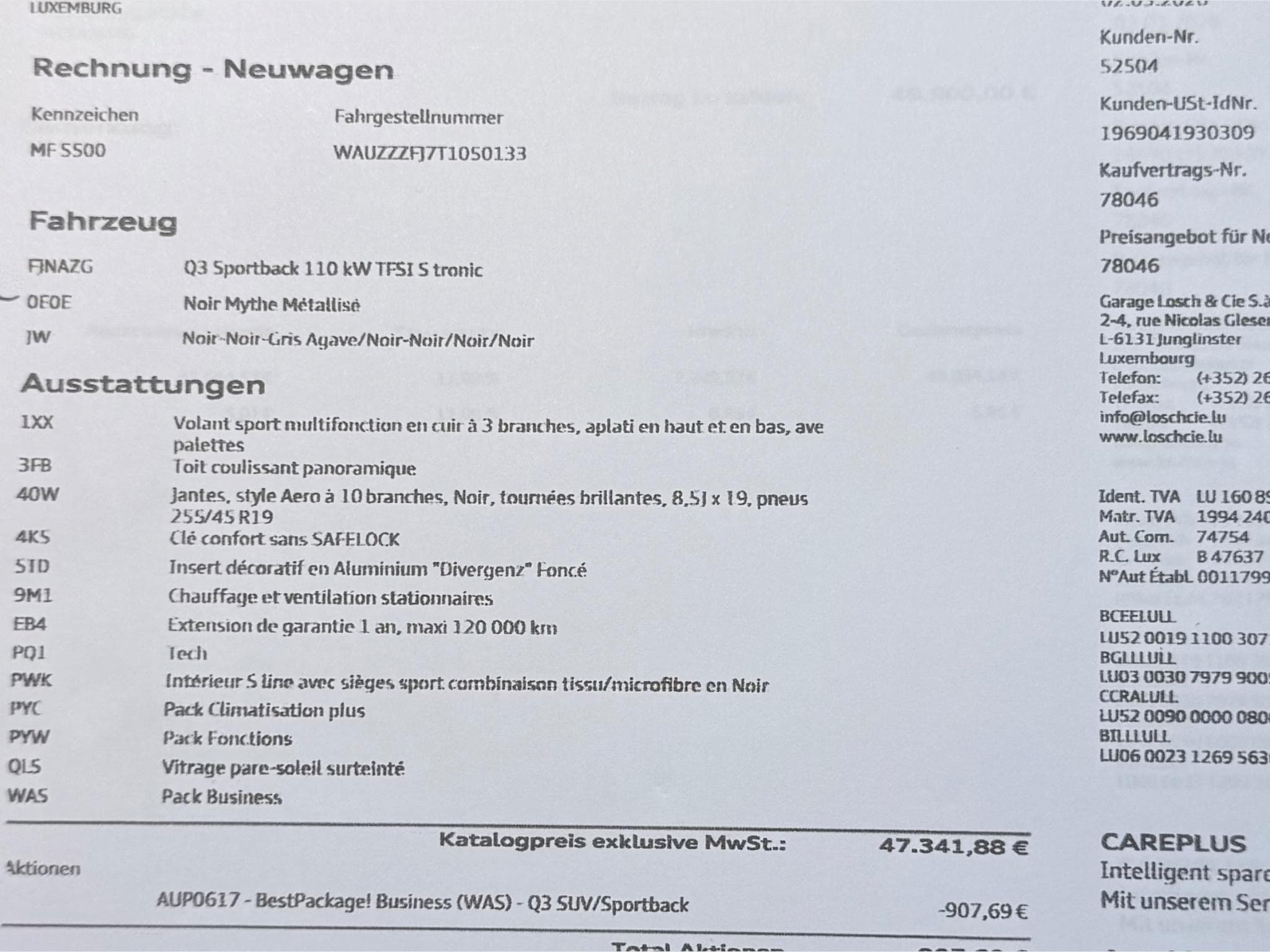 Audi Q3 Sprtsback S-Line interior (2026) - Photo 2