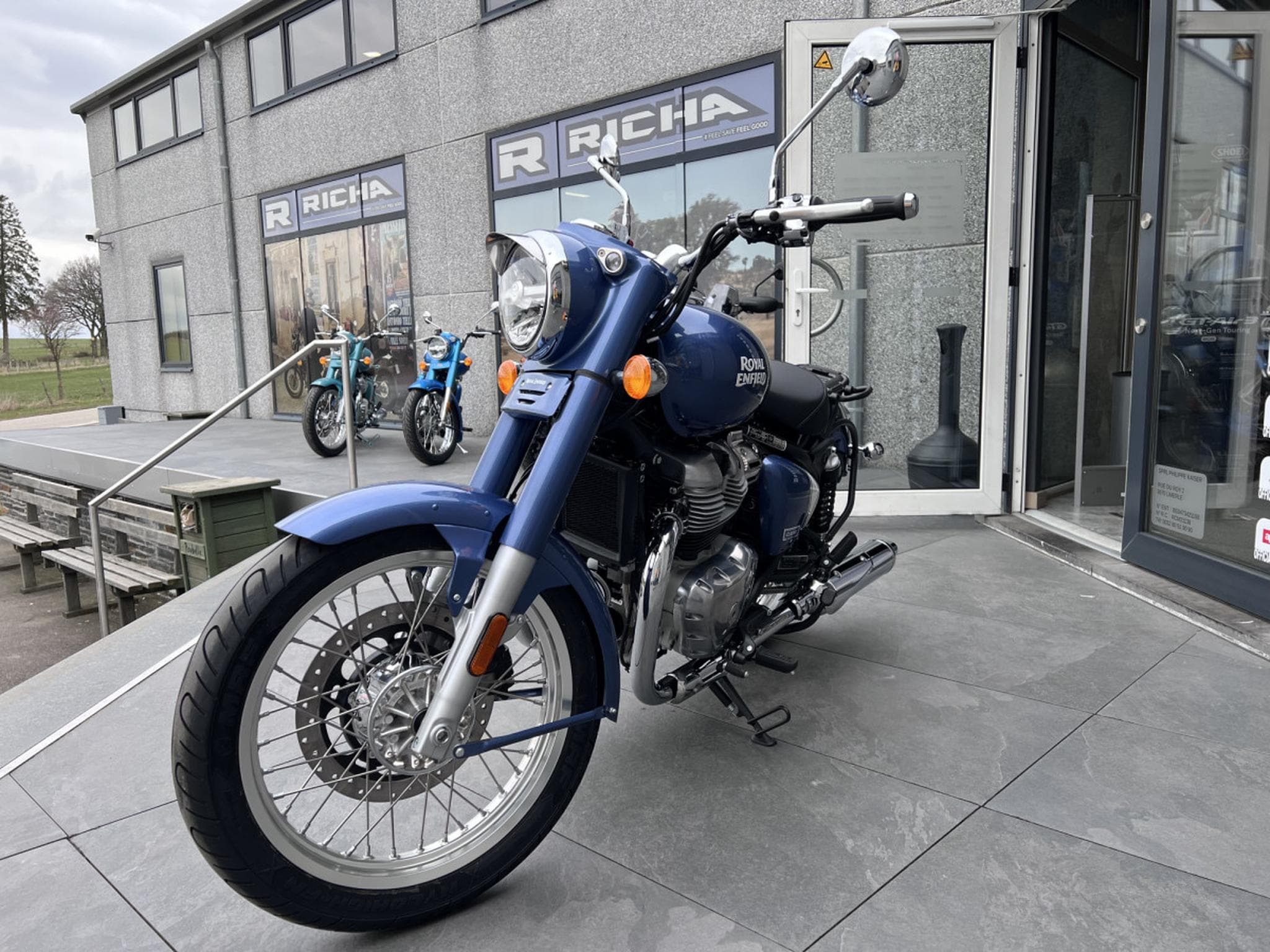 Royal Enfield Classic 650 Bruntingthorpe blue (2026) - Foto 2