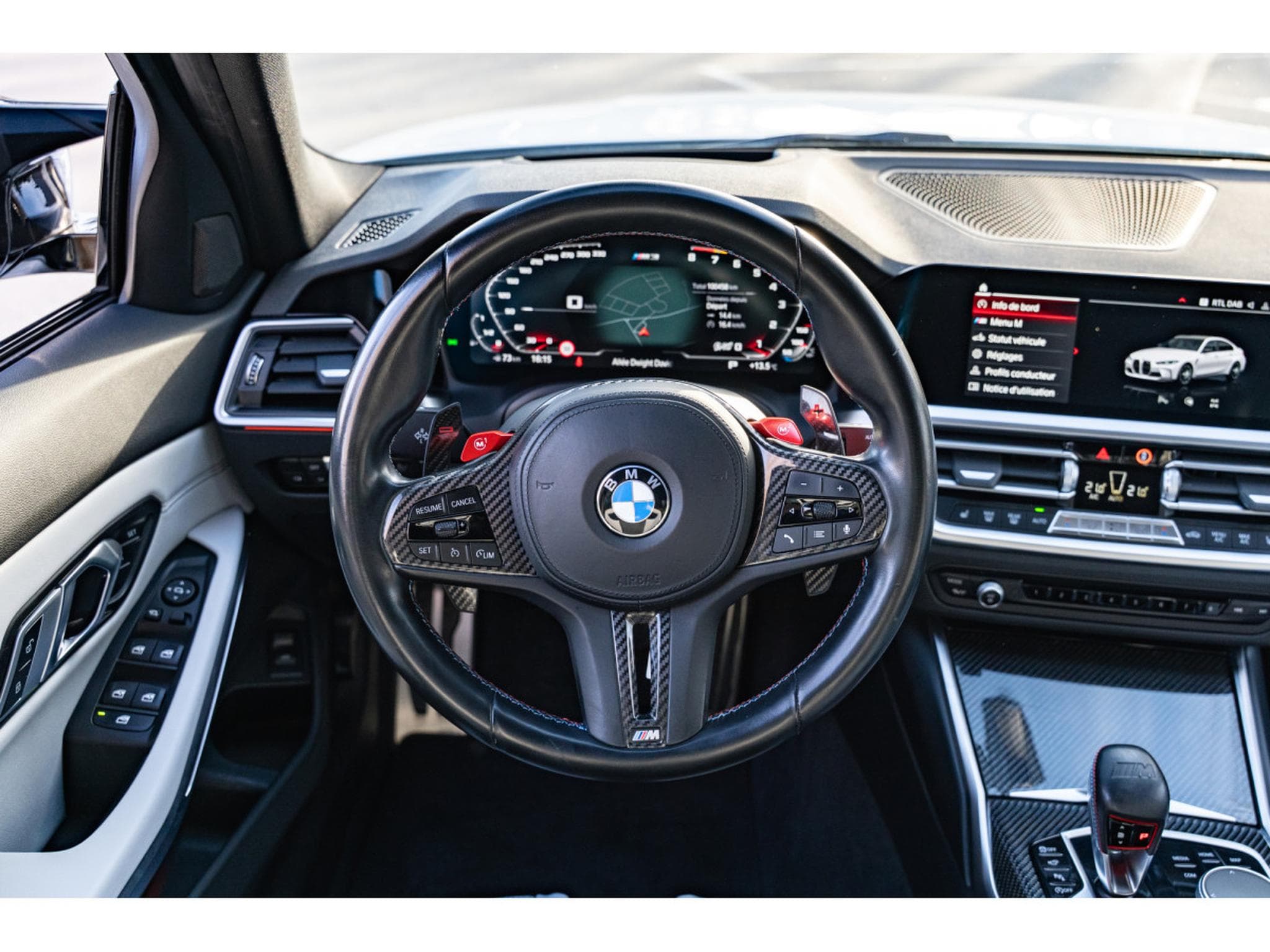 BMW M3 Competition M xDrive - Sièges Baquets M Carbon - Laserlight (2022) - Foto 7