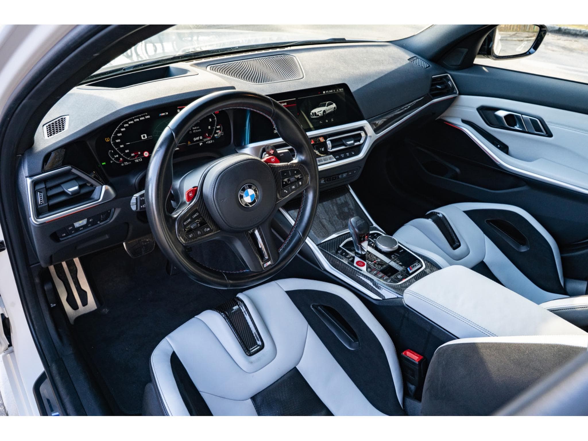 BMW M3 Competition M xDrive - Sièges Baquets M Carbon - Laserlight (2022) - Foto 8