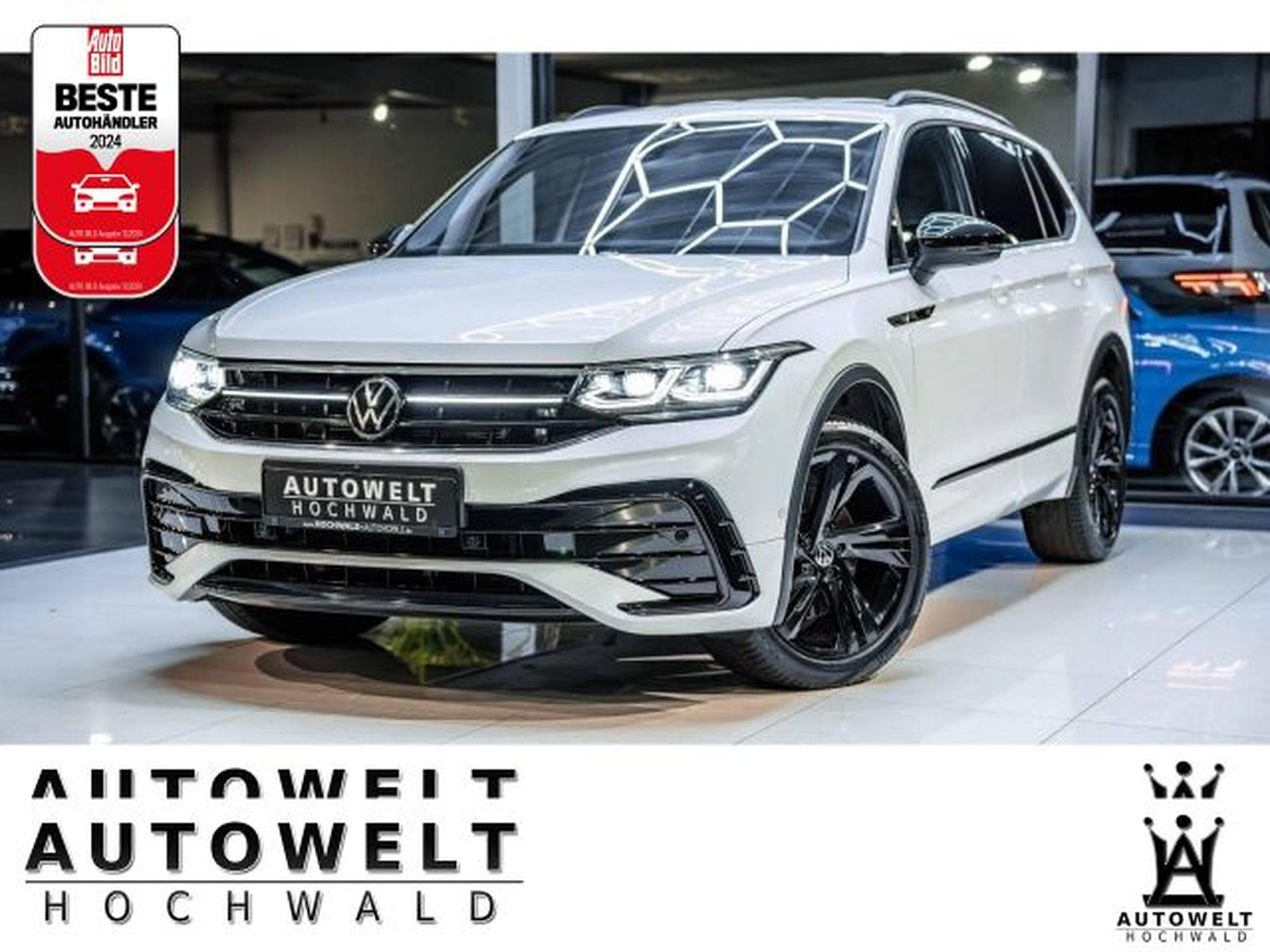 VW Tiguan Tiguan Allspace R-Line 4M 7-Sitze STHZG AHK H&amp;K (2023) - Foto 1