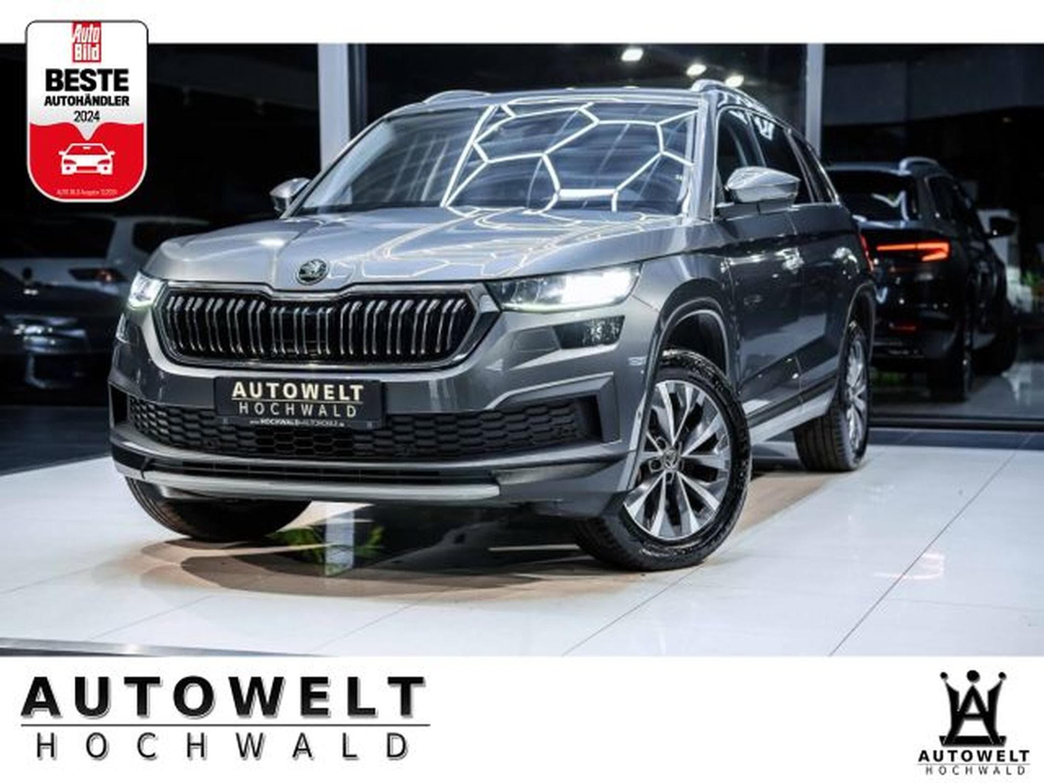 Skoda Kodiaq Kodiaq 2.0 TDI DSG Style 4x4 ACC RFK LED 7-Sitze (2022) - Photo 1
