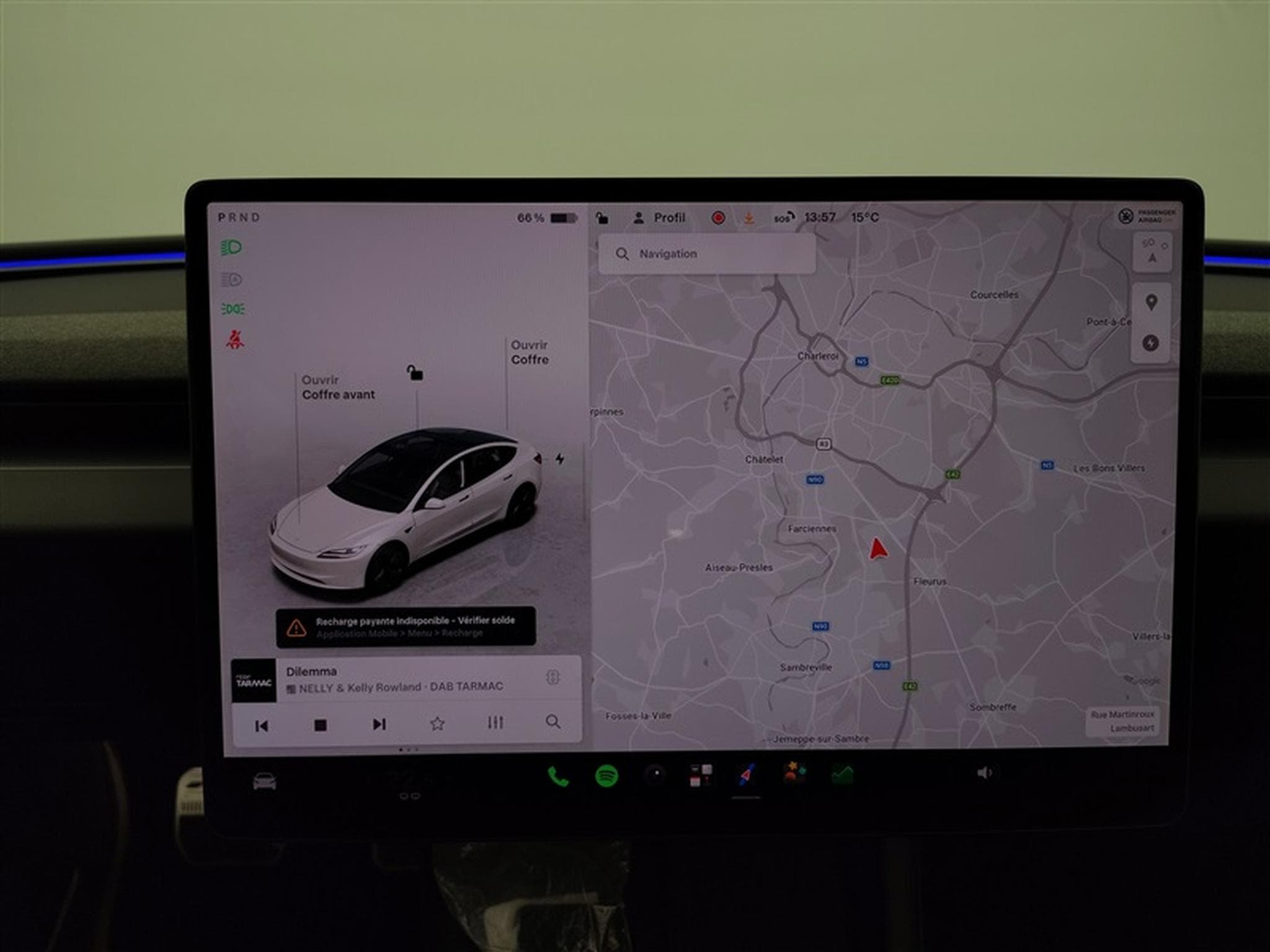 Tesla Model 3 Standard NAVI / FULL LED / CUIR / PANO / CAMERA 360° / JA 18 (2024) - Photo 11