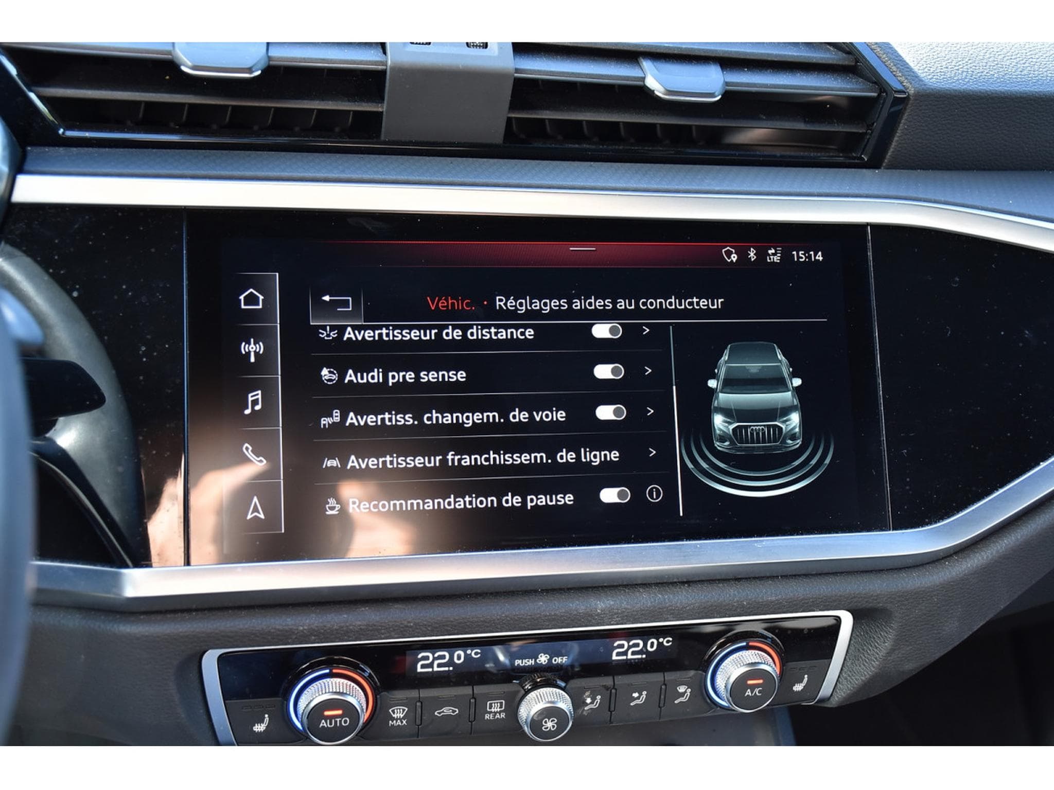 Audi Q3 40 TFSI Quattro Advanced S-Tronic ACC LANE SIDE CAM 1° MAIN (2019) - Photo 14
