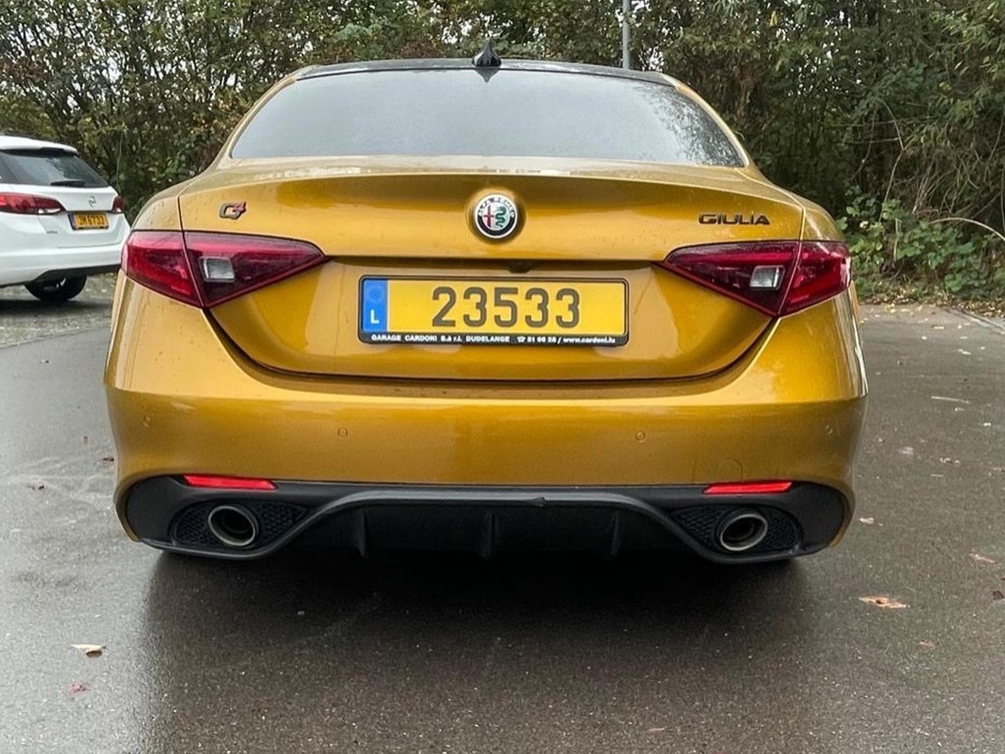 Alfa-Romeo Giulia 2.0 TB 280 Q4 GT Junior Ocra (2022) - Photo 4