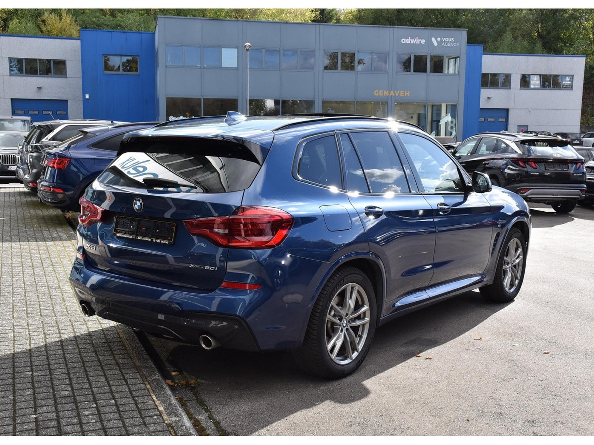 BMW X3 2.0A xDrive20i "M" Sport PANO CUIR MEMO H/K ACC ATT RMQ 1°M. (2019) - Photo 4