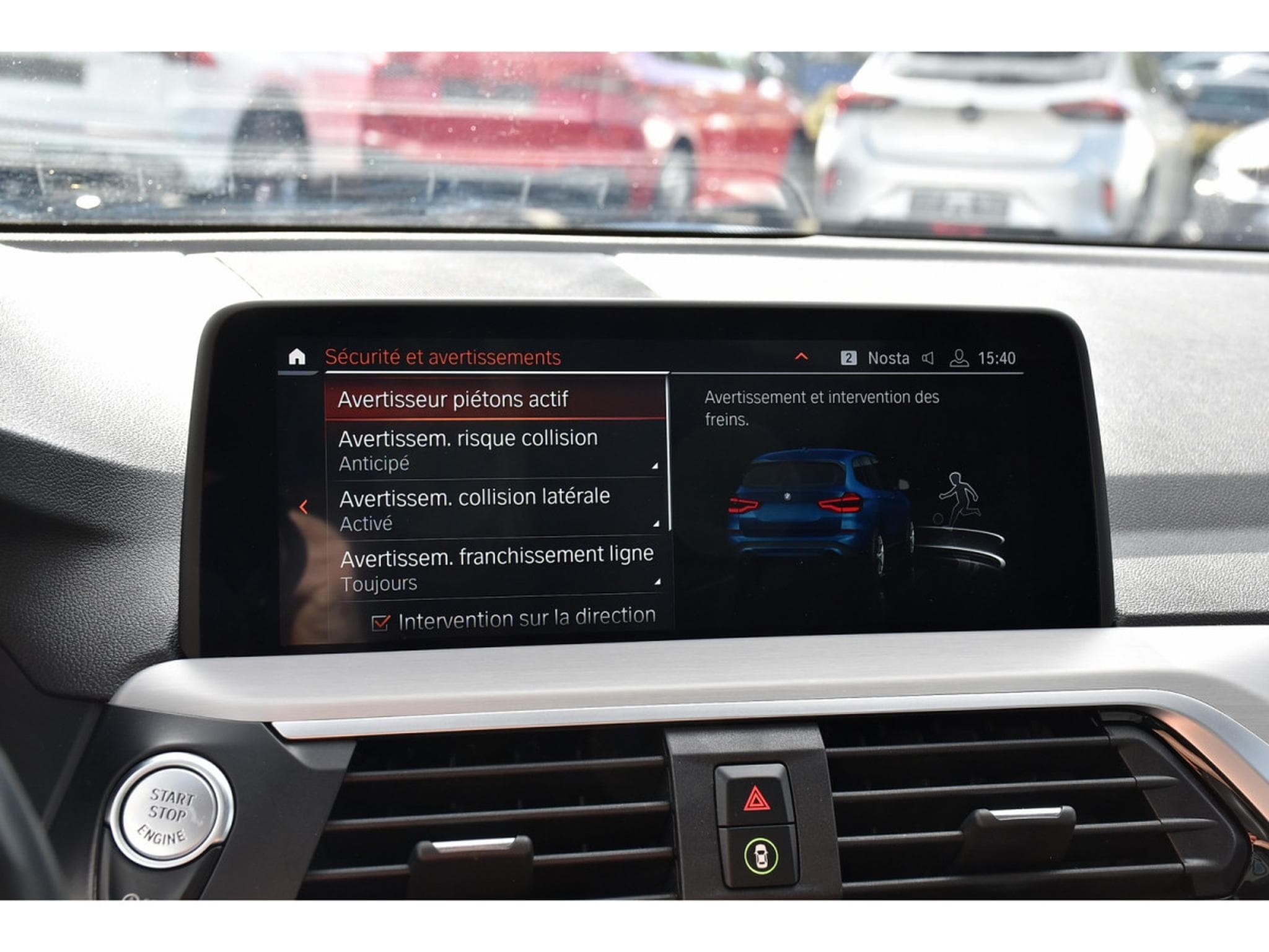 BMW X3 2.0A xDrive20i "M" Sport PANO CUIR MEMO H/K ACC ATT RMQ 1°M. (2019) - Photo 12