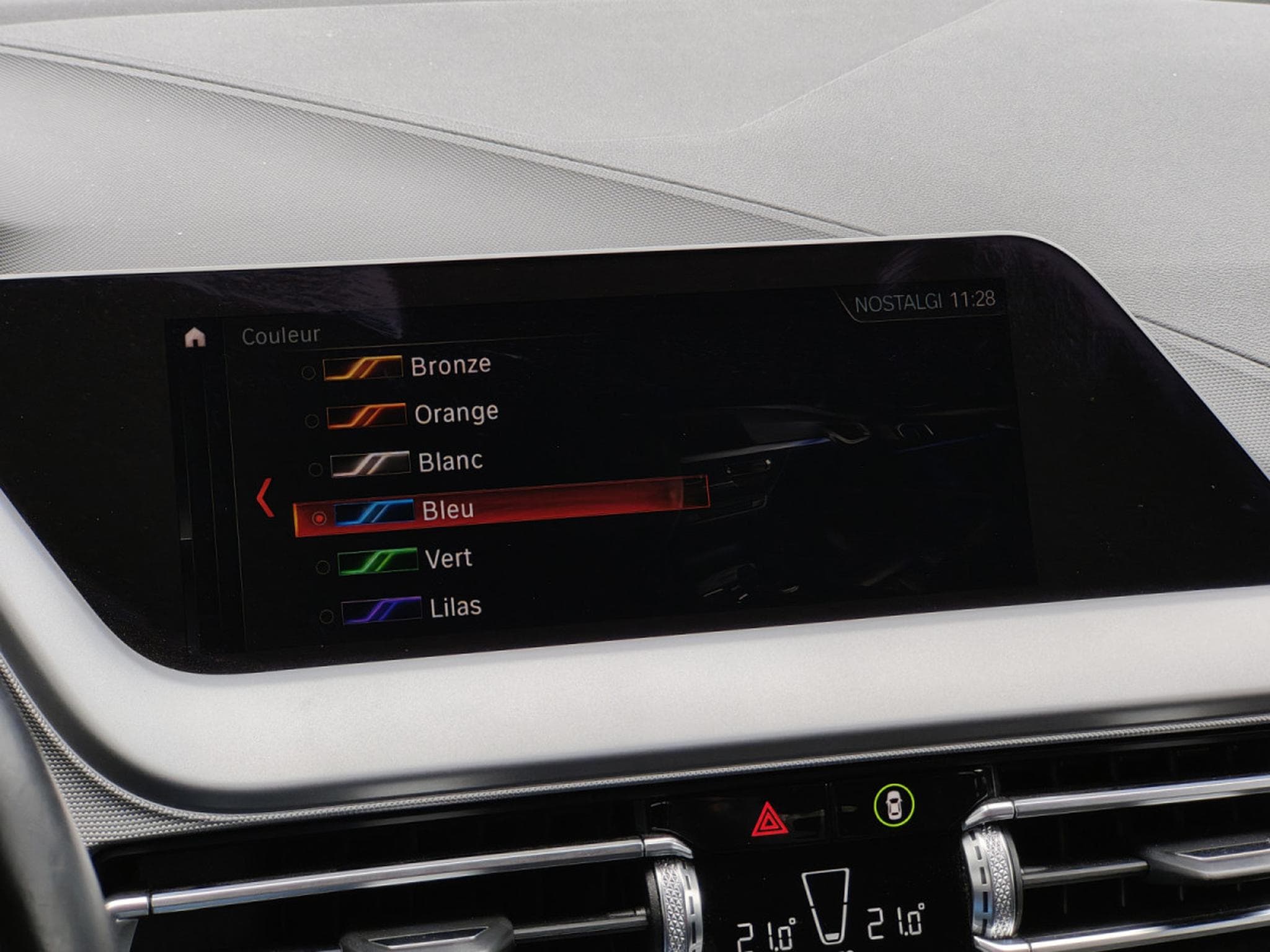 BMW 116 116d BLUETOOTH CLIM AUTO ECLAIRAGE AMBIANCE LED (2020) - Photo 15