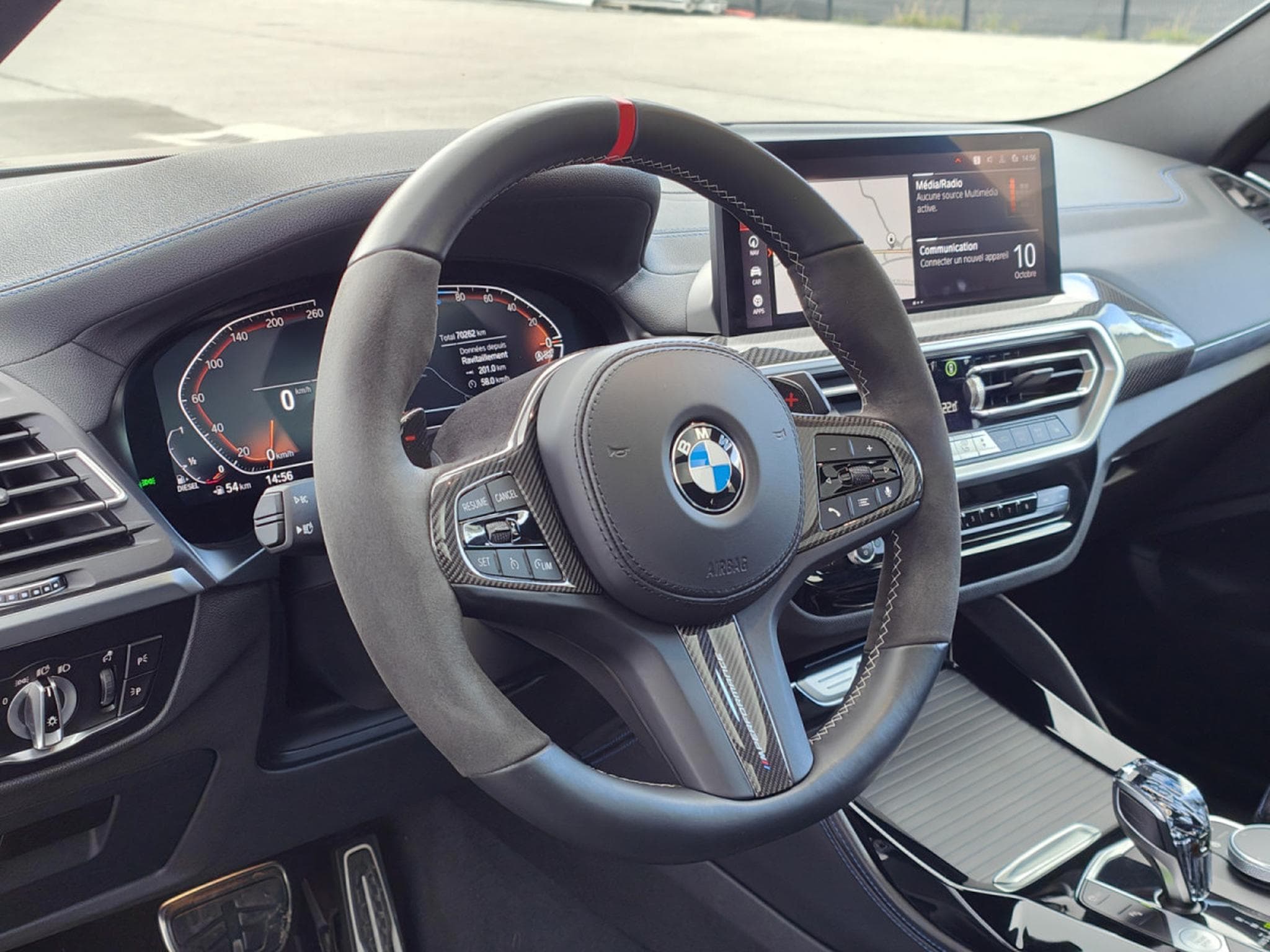 BMW X4 X4 XDRIVE20dA PACK M TOIT OUVRANT SIEGES M CARPLAY (2022) - Photo 17