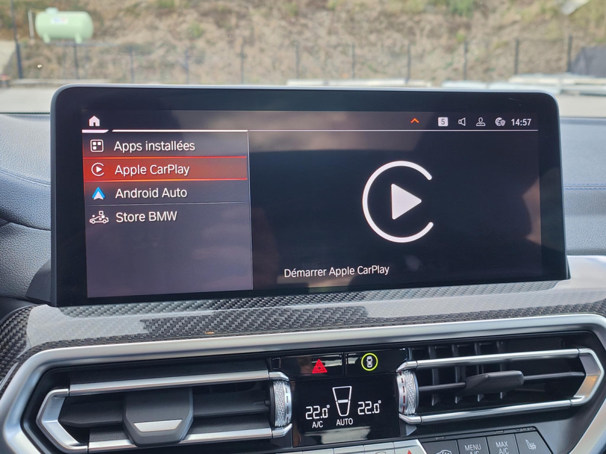 BMW X4 X4 XDRIVE20dA PACK M TOIT OUVRANT SIEGES M CARPLAY (2022) - Photo 22