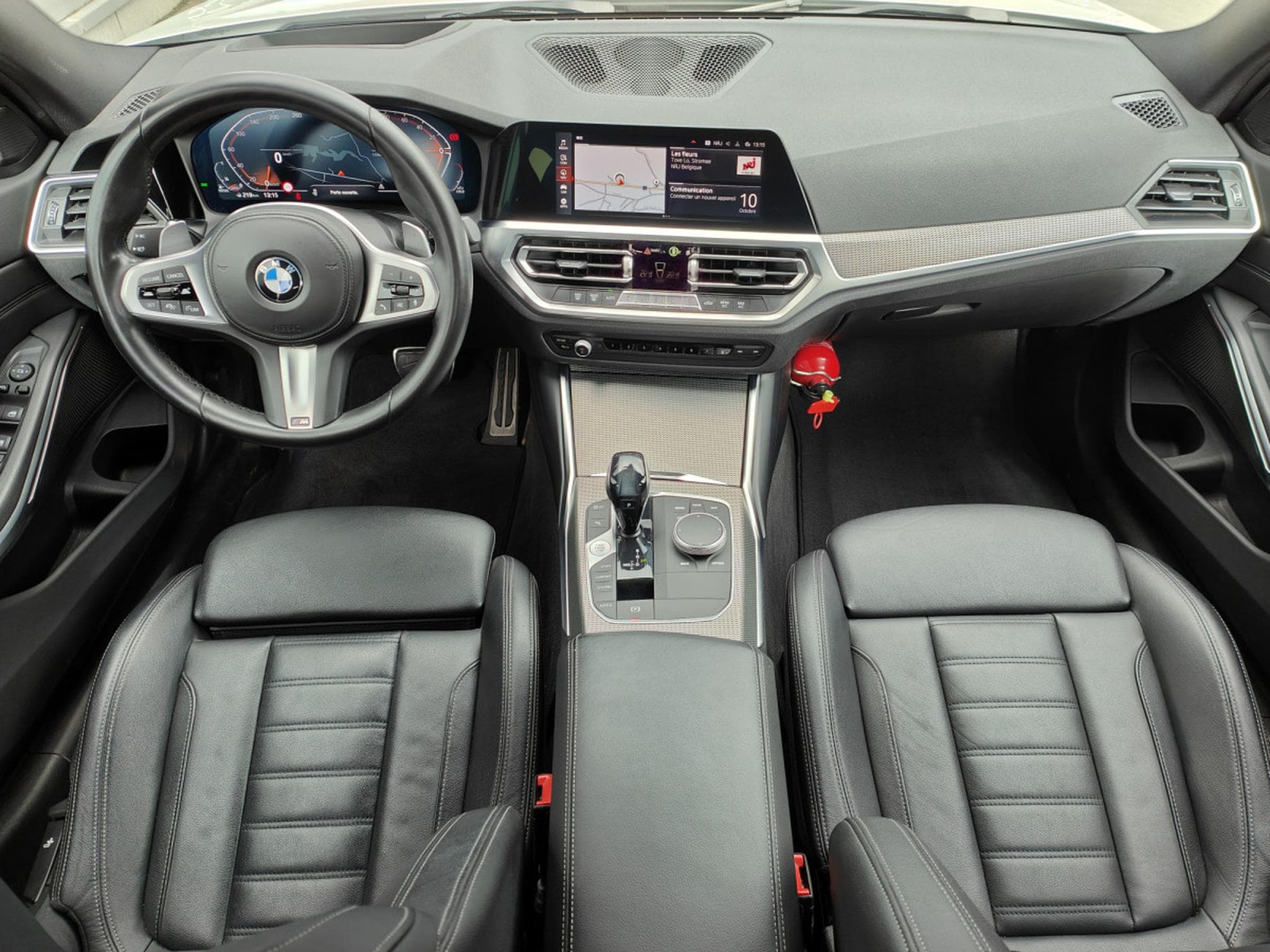 BMW 320 320dA PACK M ECLAIRAGE AMBIANCE GPS CARPLAY CAMERA (2021) - Photo 12