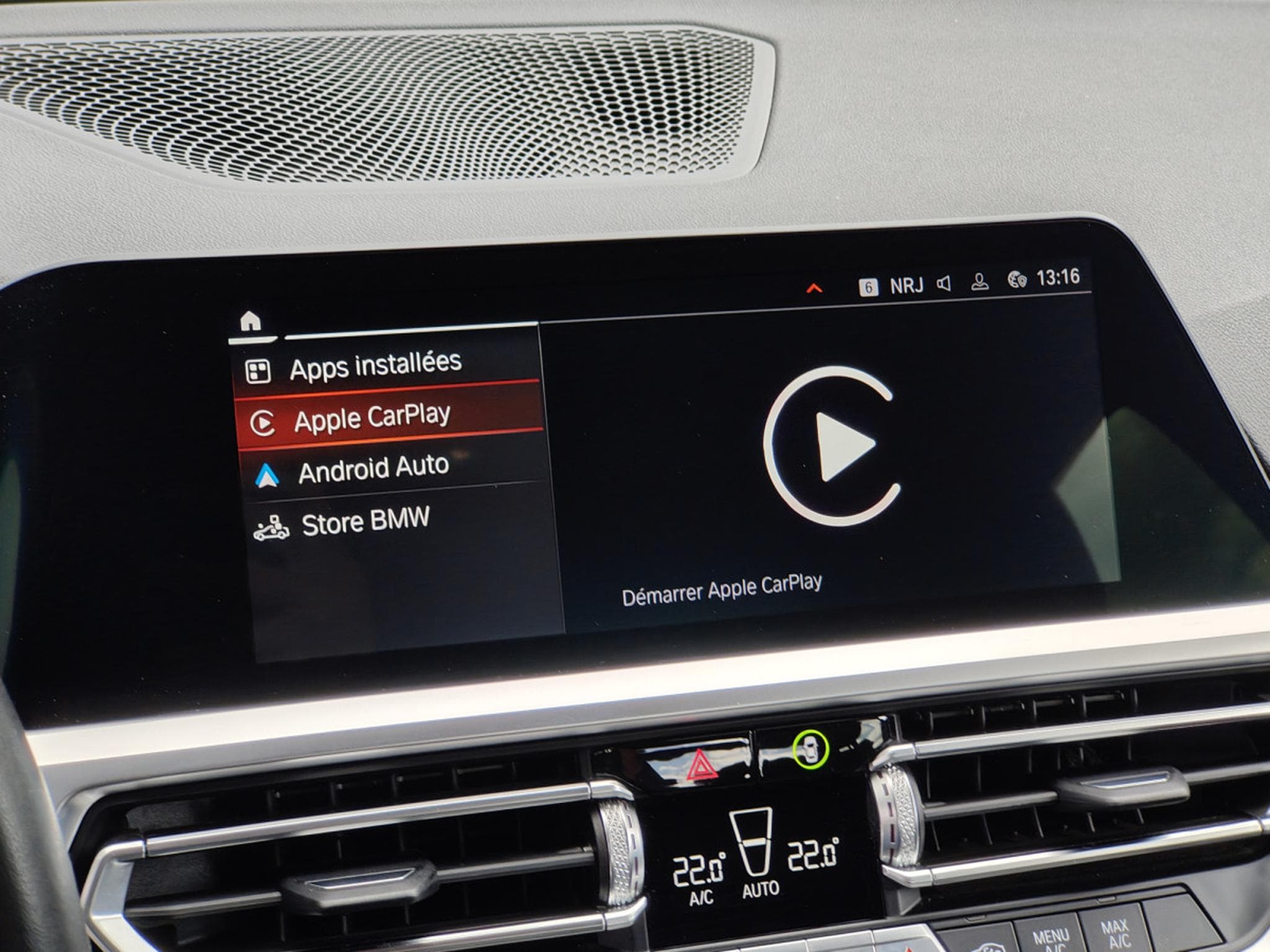BMW 320 320dA PACK M ECLAIRAGE AMBIANCE GPS CARPLAY CAMERA (2021) - Photo 18