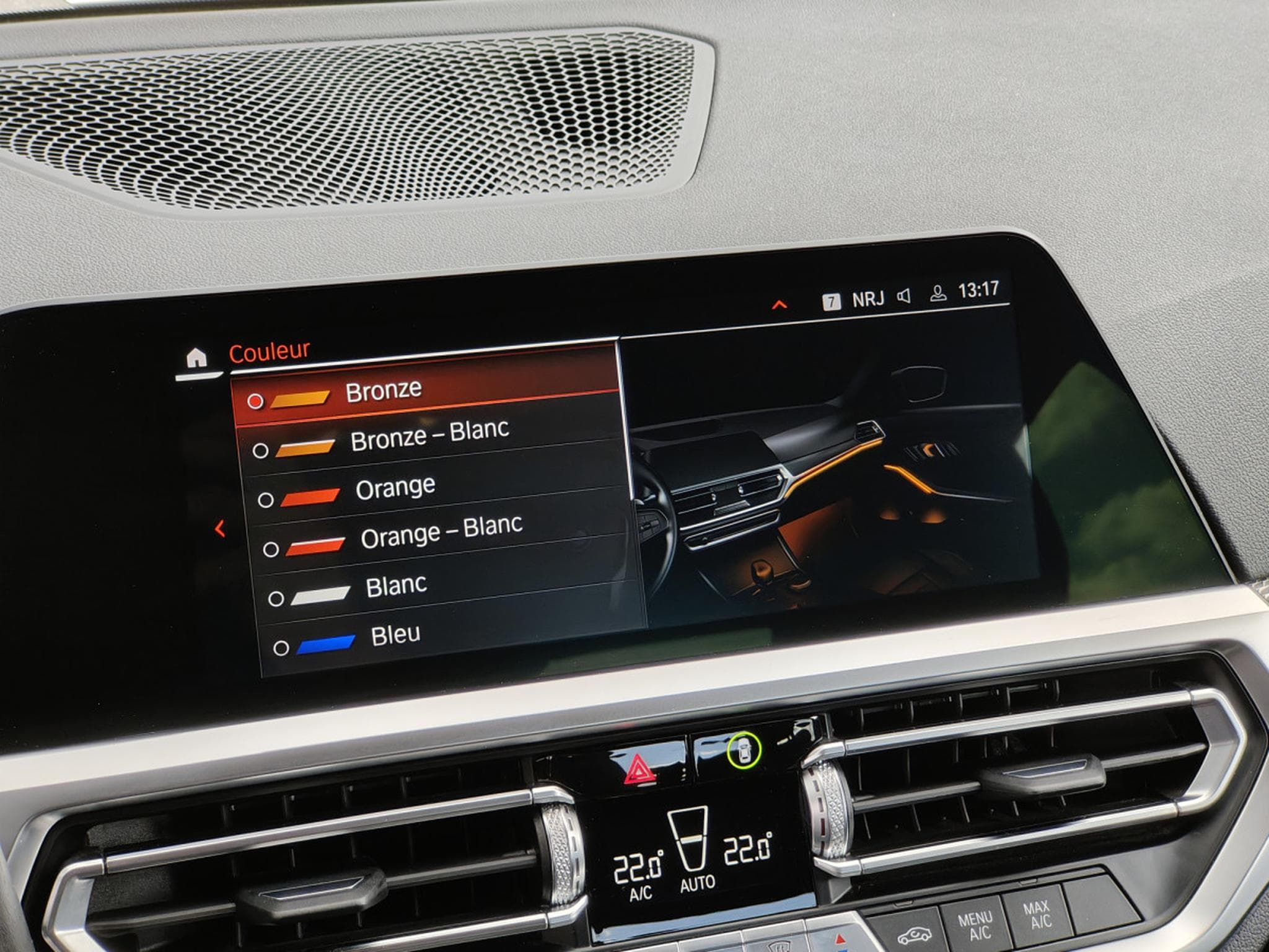 BMW 320 320dA PACK M ECLAIRAGE AMBIANCE GPS CARPLAY CAMERA (2021) - Photo 20