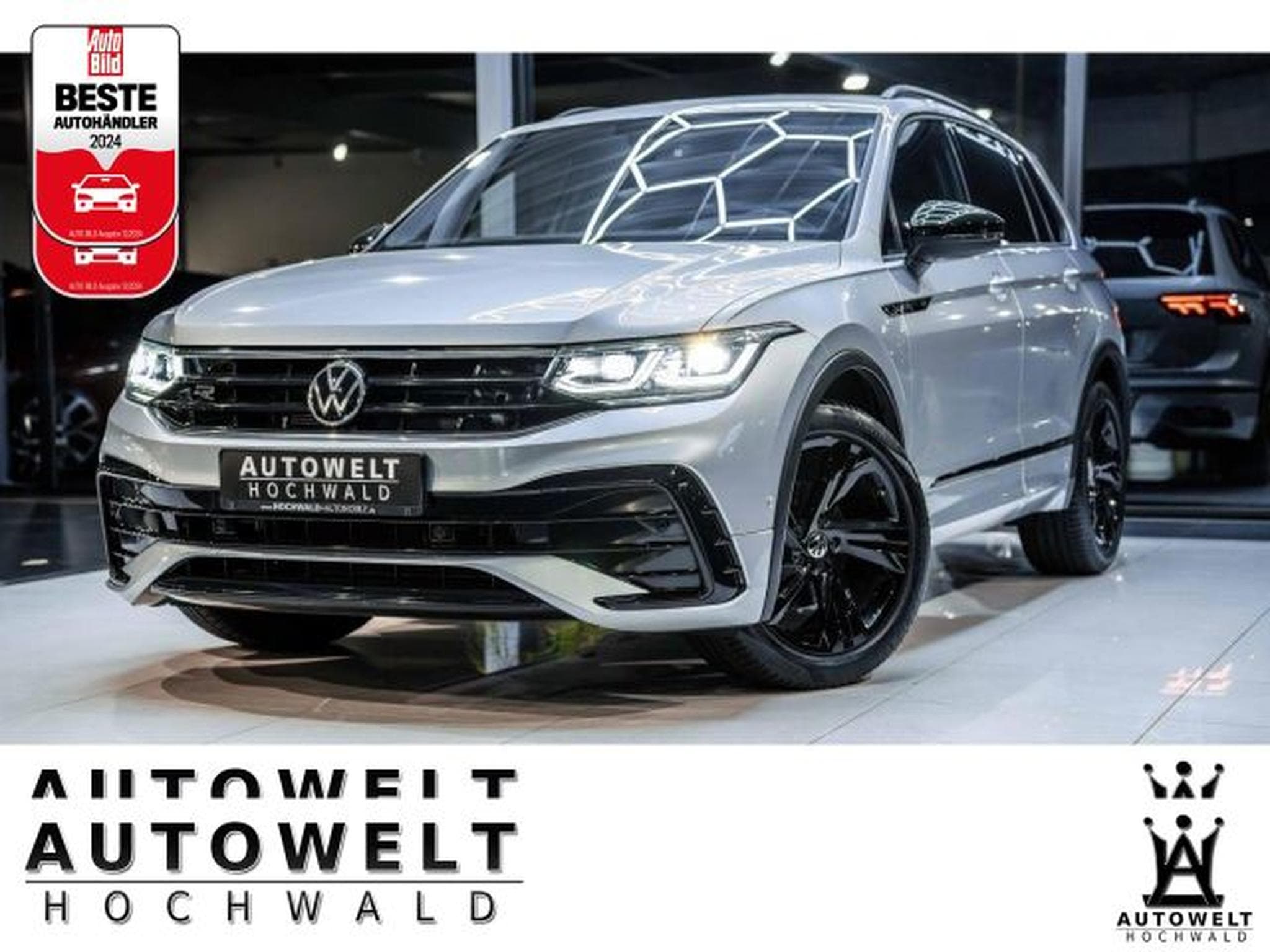 VW Tiguan Tiguan 1.5 TSI DSG R-Line NAVI IQ-LED KAMERA SHZ (2021) - Photo 1