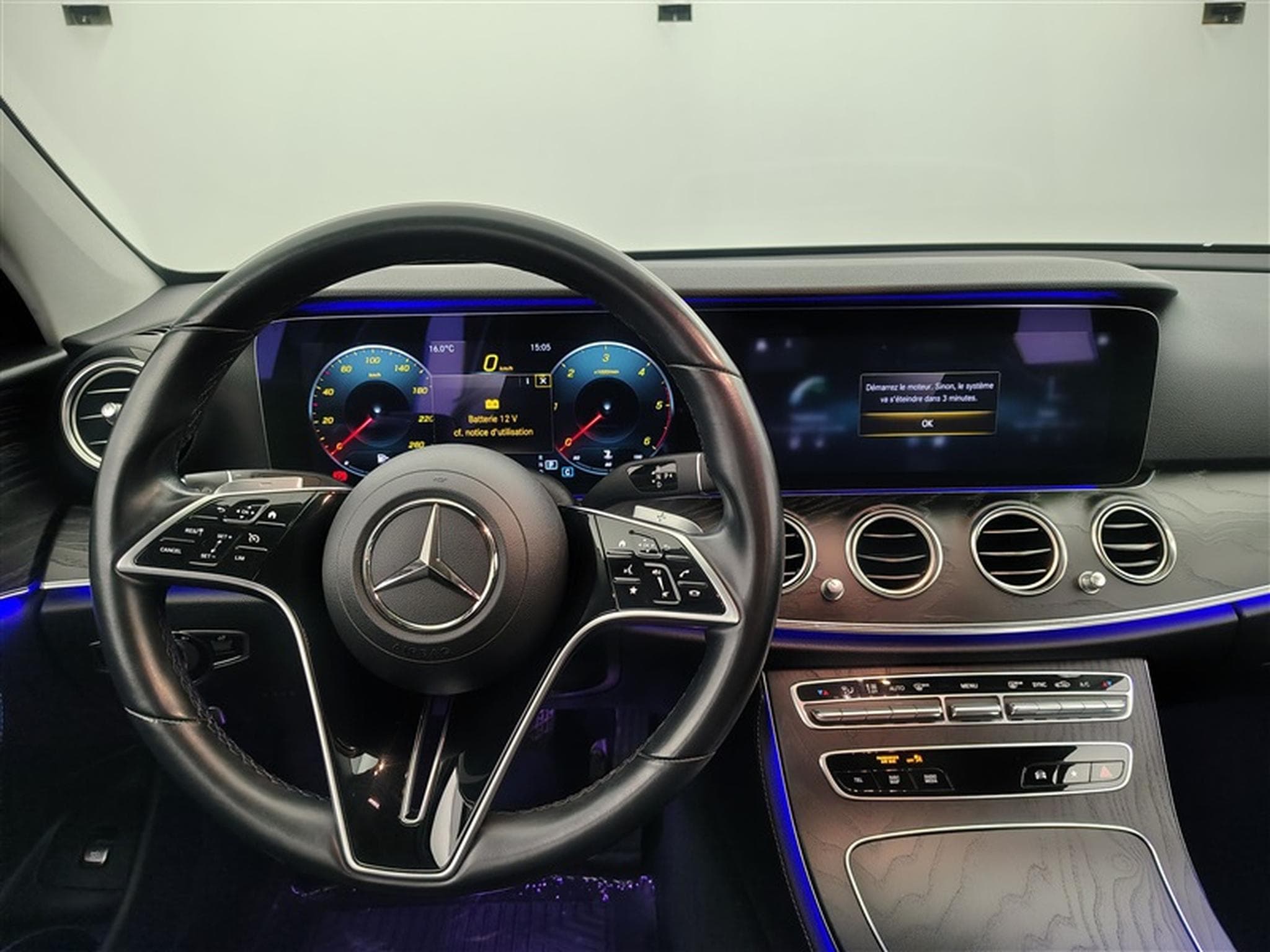 Mercedes E 200 E200 d 9G-Tronic Avantgarde CUIR / NAVI / FULL LED (2020) - Photo 9