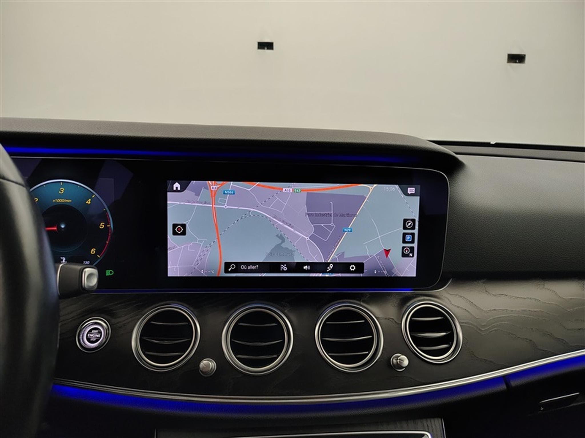 Mercedes E 200 E200 d 9G-Tronic Avantgarde CUIR / NAVI / FULL LED (2020) - Photo 11