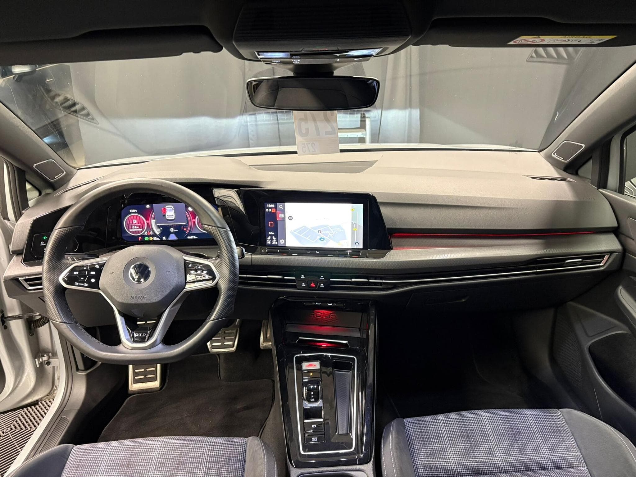 VW Golf GTD 2.0 TDI 200CV CAMERA/NAVI/CARPLAY (2022) - Foto 14