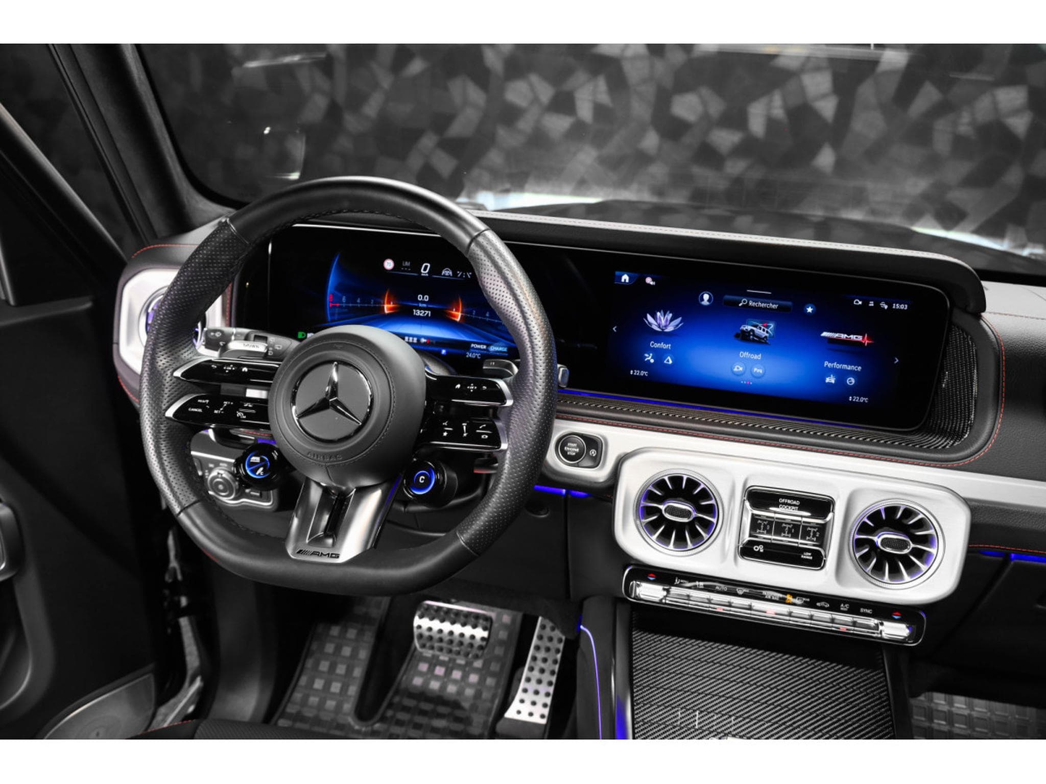 Mercedes G 63 AMG V8 Bi-Turbo - MANUFAKTUR Night Black Magno (2025) - Foto 8