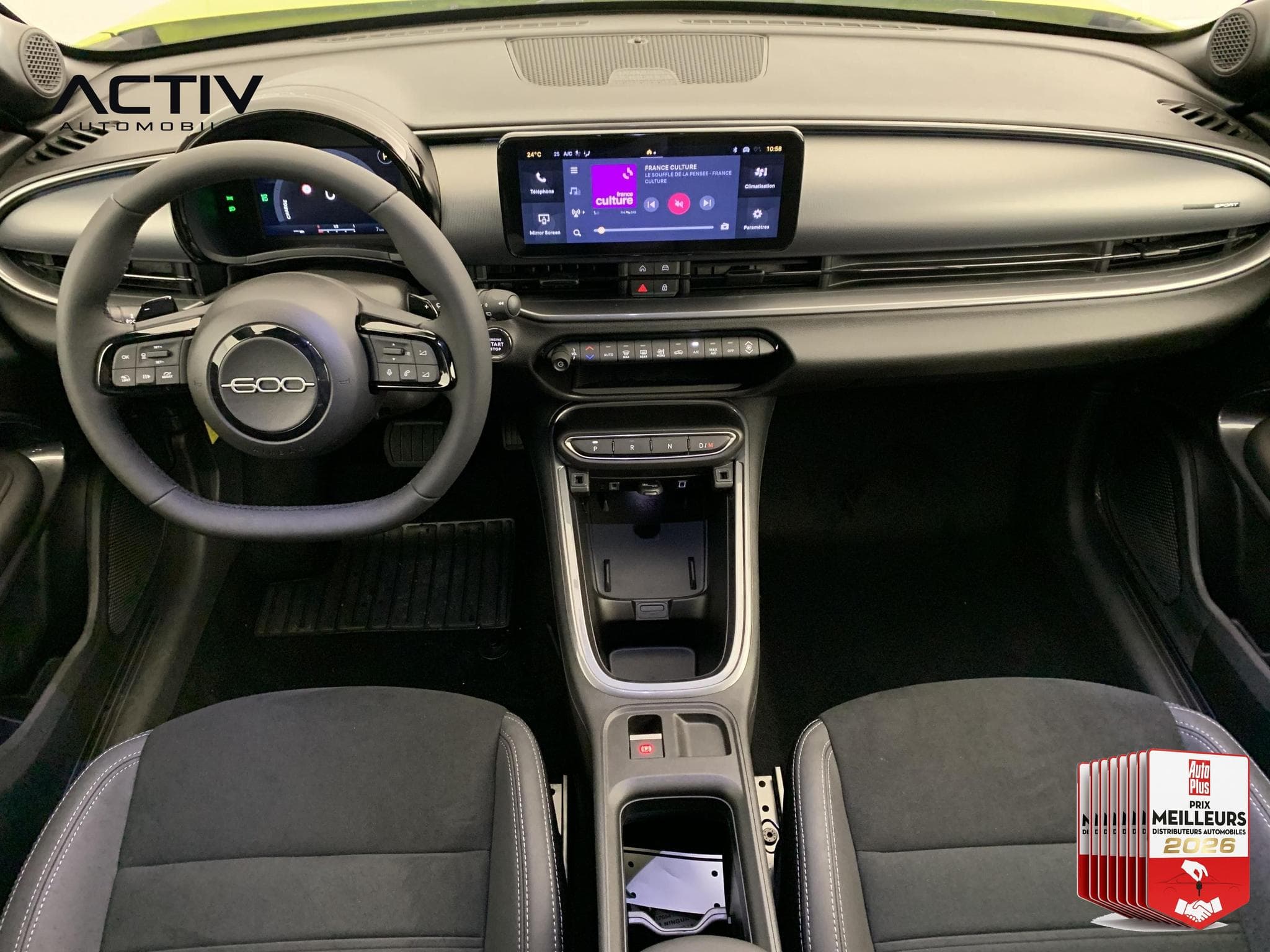 Fiat 600 T-Gen 3 1.2 Hybrid 145ch eDCT6 Sport (2026) - Photo 12