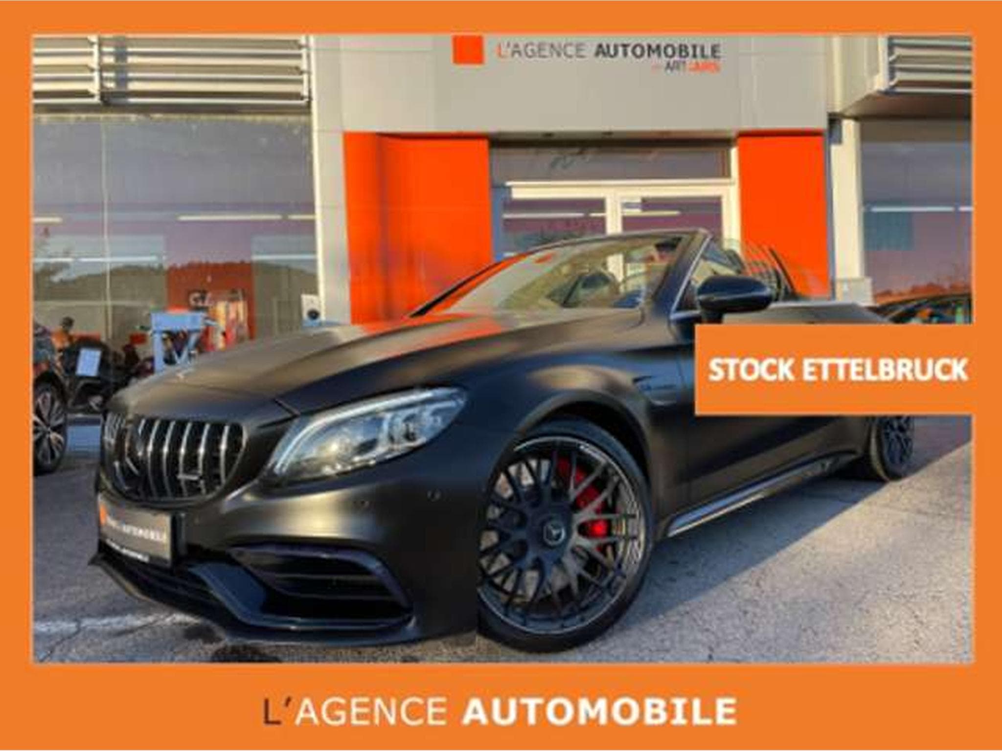 Mercedes C 63 AMG AMG C 63 S Cabrio Speedshift MCT 9G - JUSQU'A 36 MOIS DE GAR (2019) - Photo 1