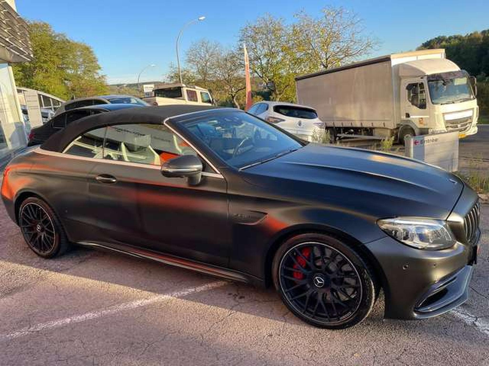 Mercedes C 63 AMG AMG C 63 S Cabrio Speedshift MCT 9G - JUSQU'A 36 MOIS DE GAR (2019) - Photo 7