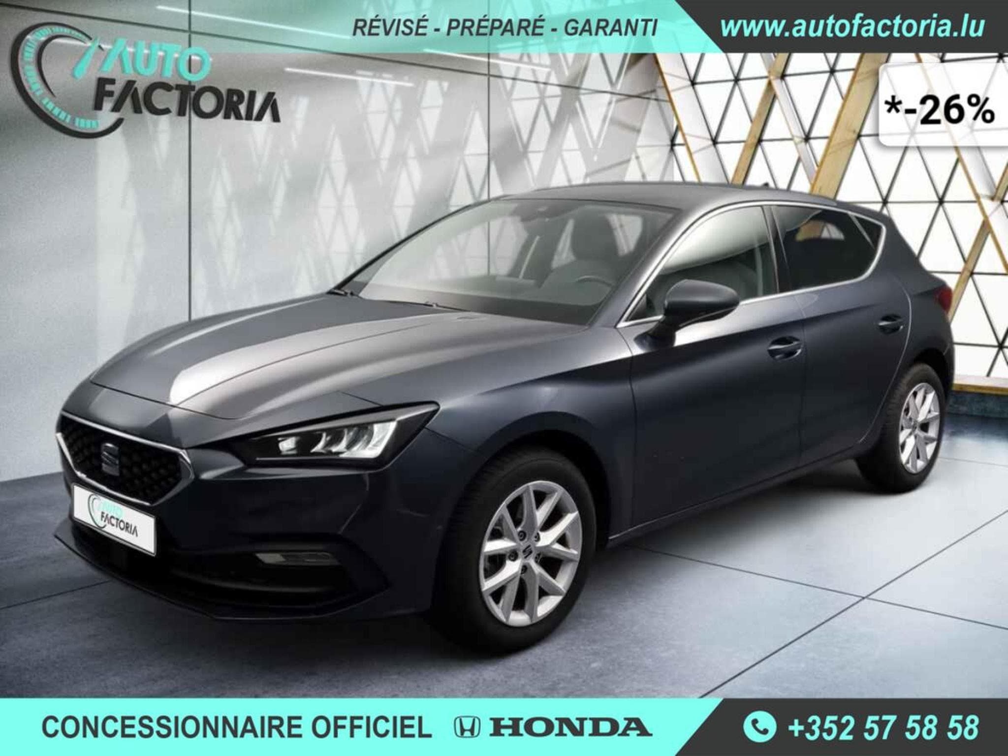 Seat Leon -26% 2.0 TDI 115cv +MIRRORLINK+CAM+LED+Options (2025) - Foto 1
