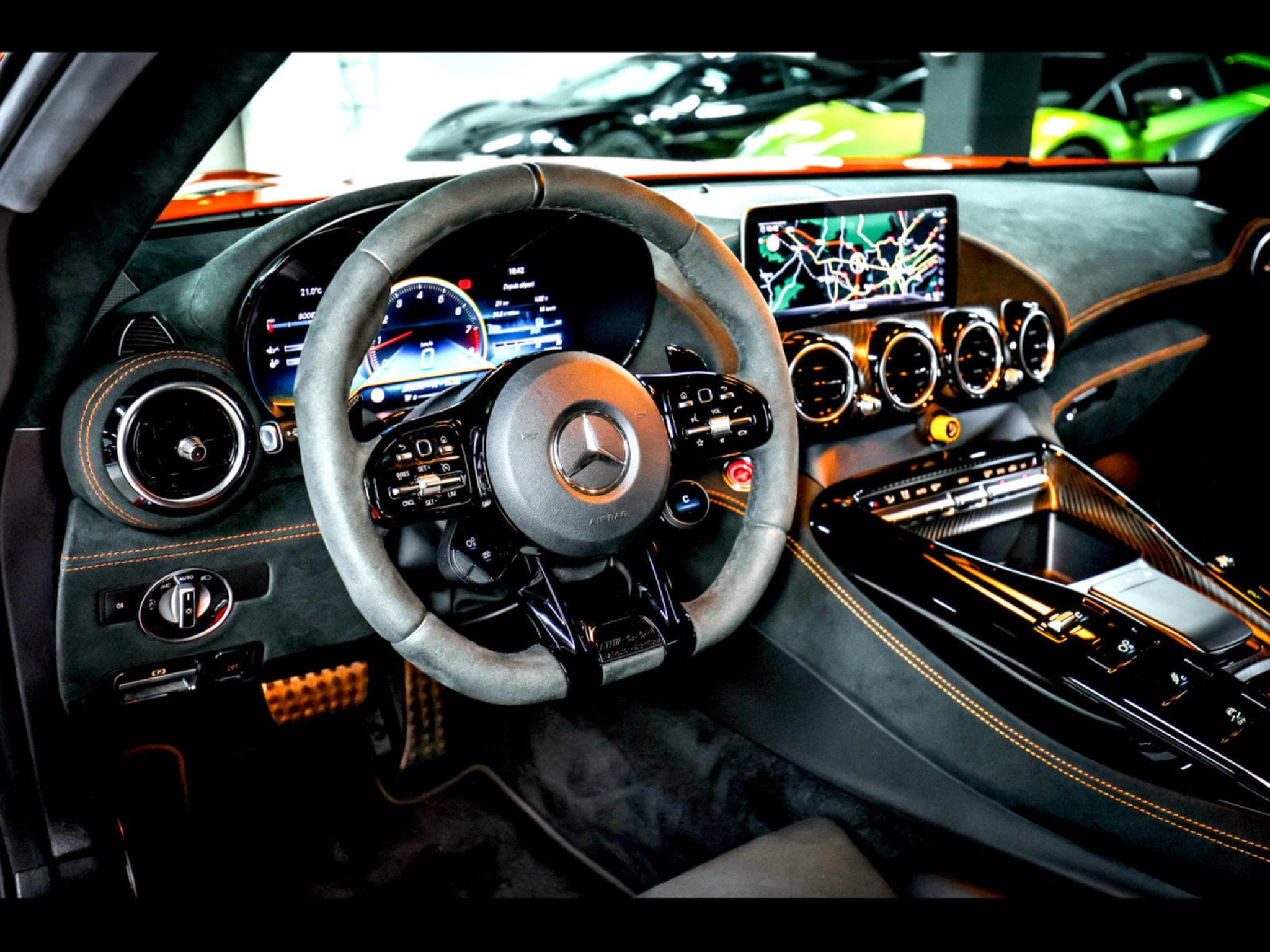 Mercedes GT BLACK SERIES 4.0 V8 730 - PACK TRACK - MAGMABEAM (2022) - Photo 11