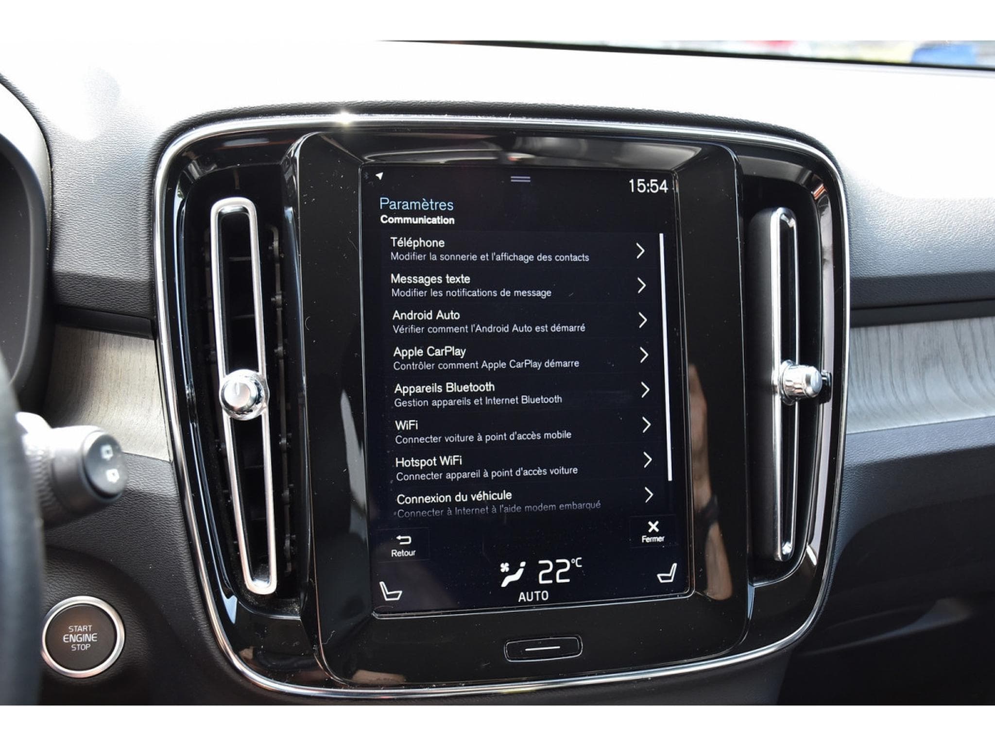 Volvo XC40 1.5 T3 Inscription Geartronic CUIR LANE GPS CAM KEYLESS 1°M. (2020) - Photo 12