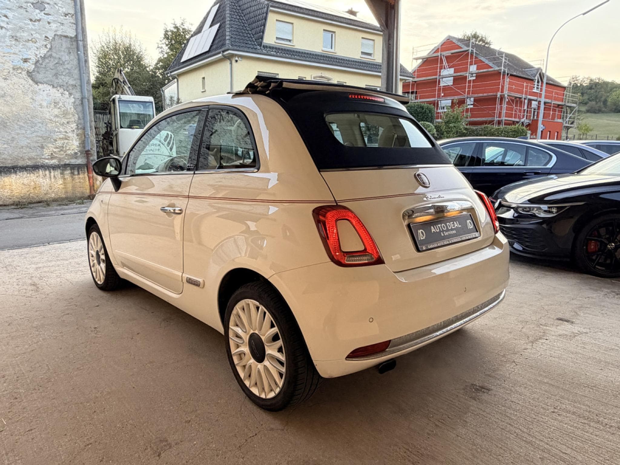 Fiat 500 C LOUNGE CABRIO-CUIR-GPS 85CV (2020) - Photo 4
