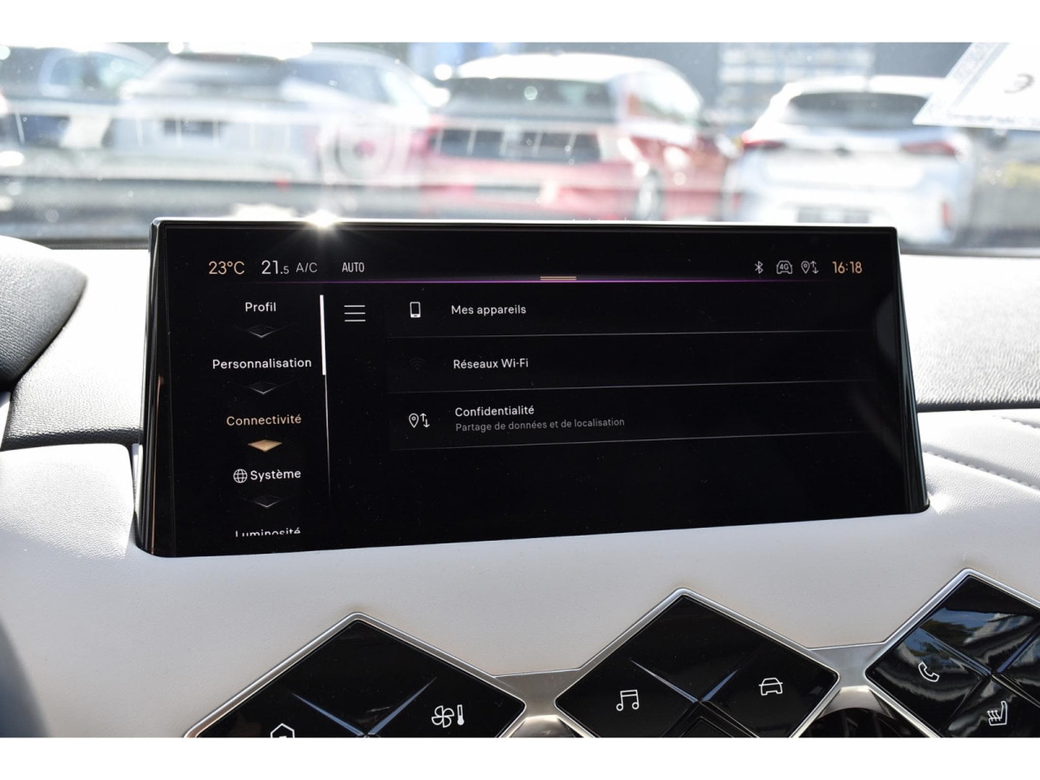 DS Automobiles DS3 1.2 PureTech EAT8 Rivoli CUIR GPS CAM LANE SIDE FOCAL 1°MAIN (2023) - Photo 12