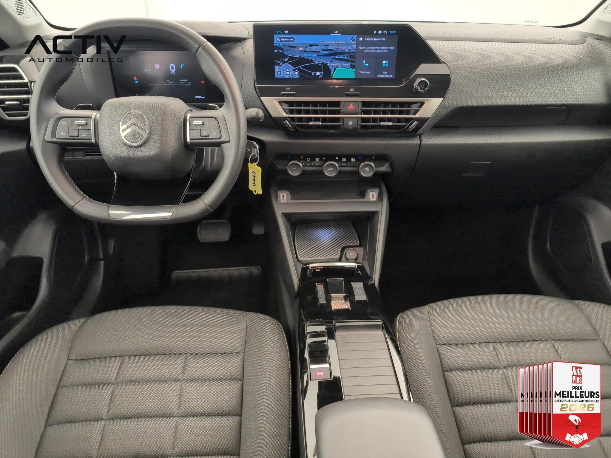Citroën C4 Hybride 145 ch e-DCS6 Plus (2025) - Photo 13