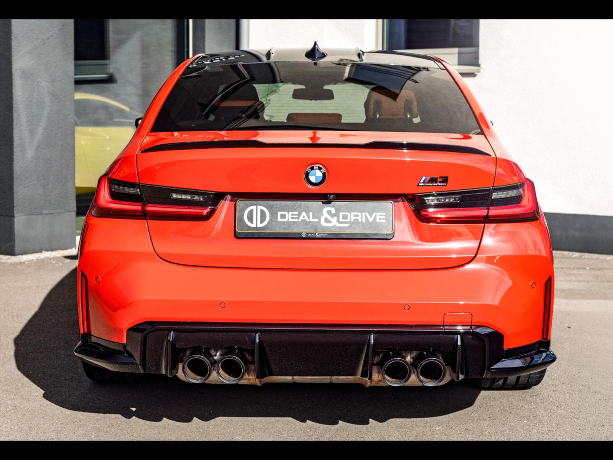 BMW M3 COMPETITION LIMOUSINE (G80) - TORONTO ROT METALLIC - PPF (2021) - Photo 4
