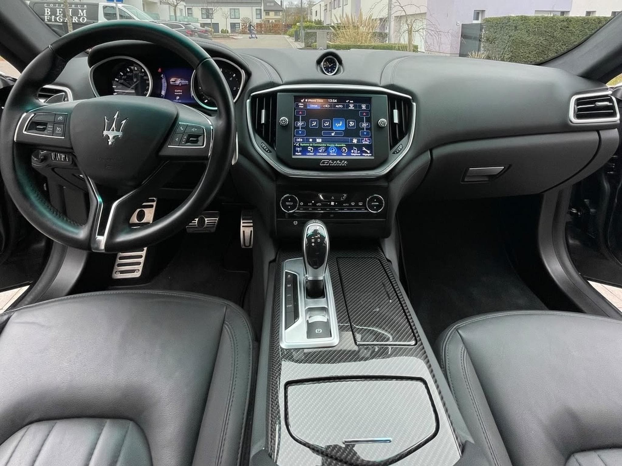 Maserati Ghibli Modes Sport et I.C.E./ Carbon intérieur (2014) - Foto 7