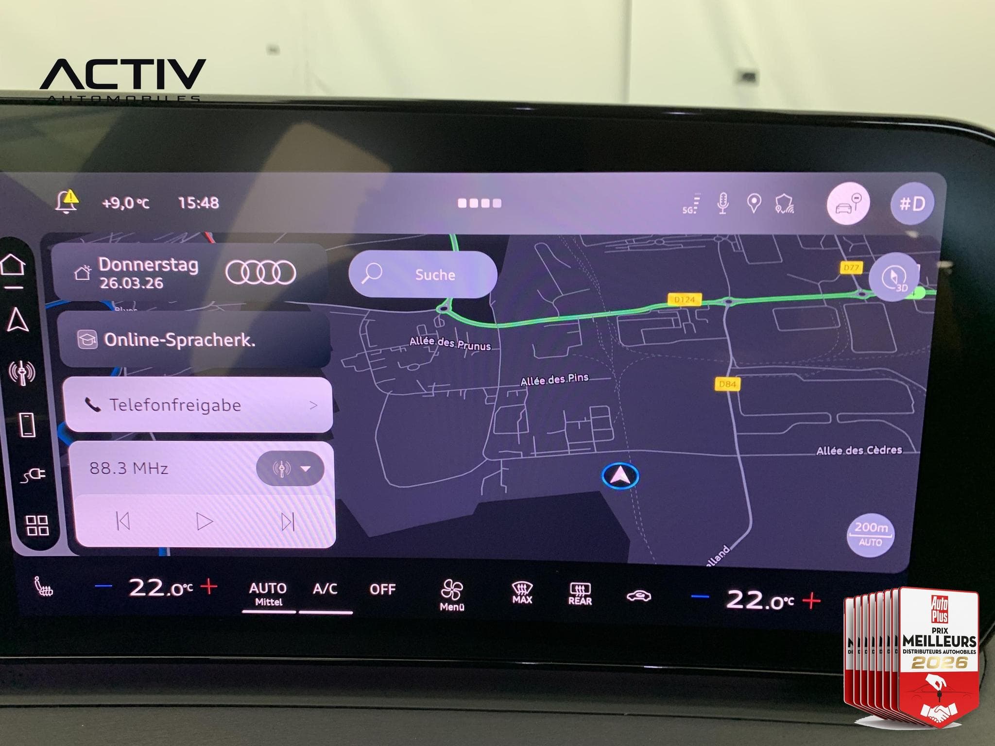 Audi Q3 E-HYBRID 272 CH S TRONIC 6 S LINE (2026) - Foto 18