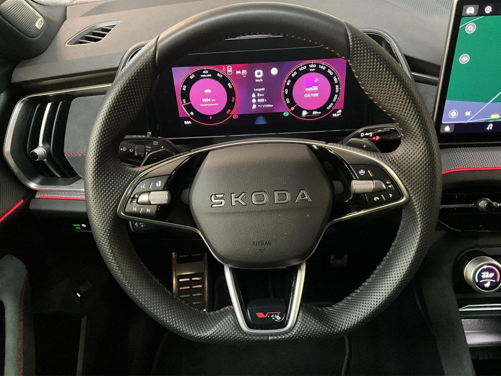 Skoda Kodiaq RS+DSG+4x4+P.Simply&Clever+AHK+Pano+Led+NAVI+DAB (2026) - Foto 10
