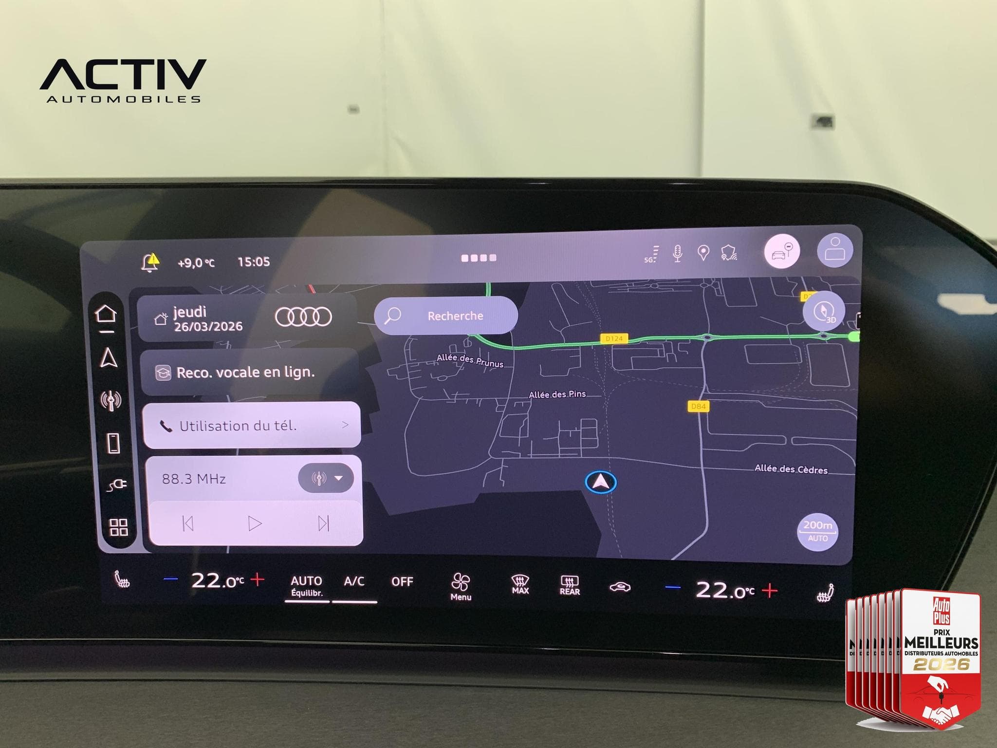 Audi Q3 E-HYBRID 272 CH S TRONIC 6 S LINE (2026) - Photo 18