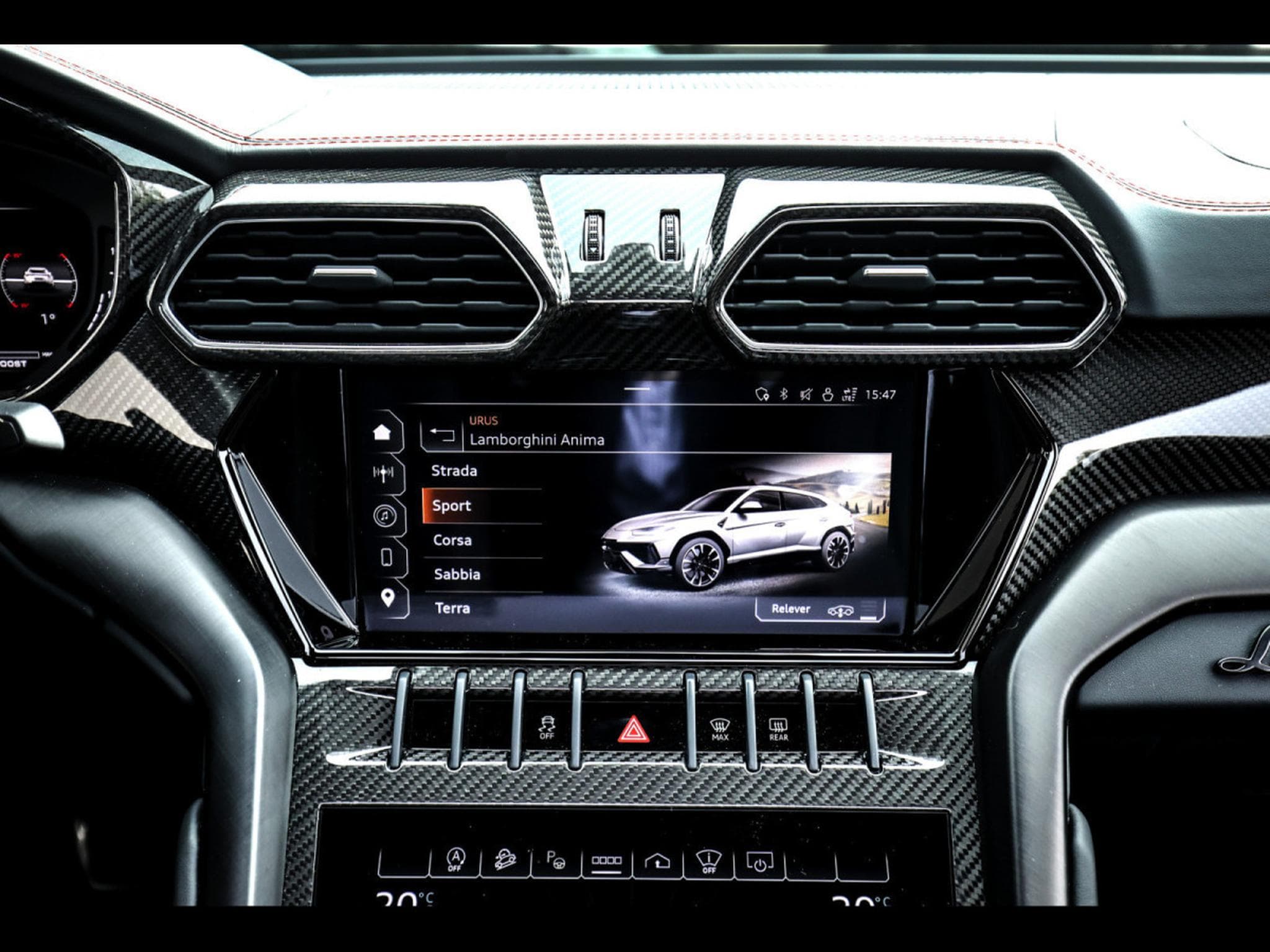 Lamborghini Urus 4.0 V8 S (666 CH) - ROSSO EFESTO - WARRANTY 05/2028 (2023) - Foto 17