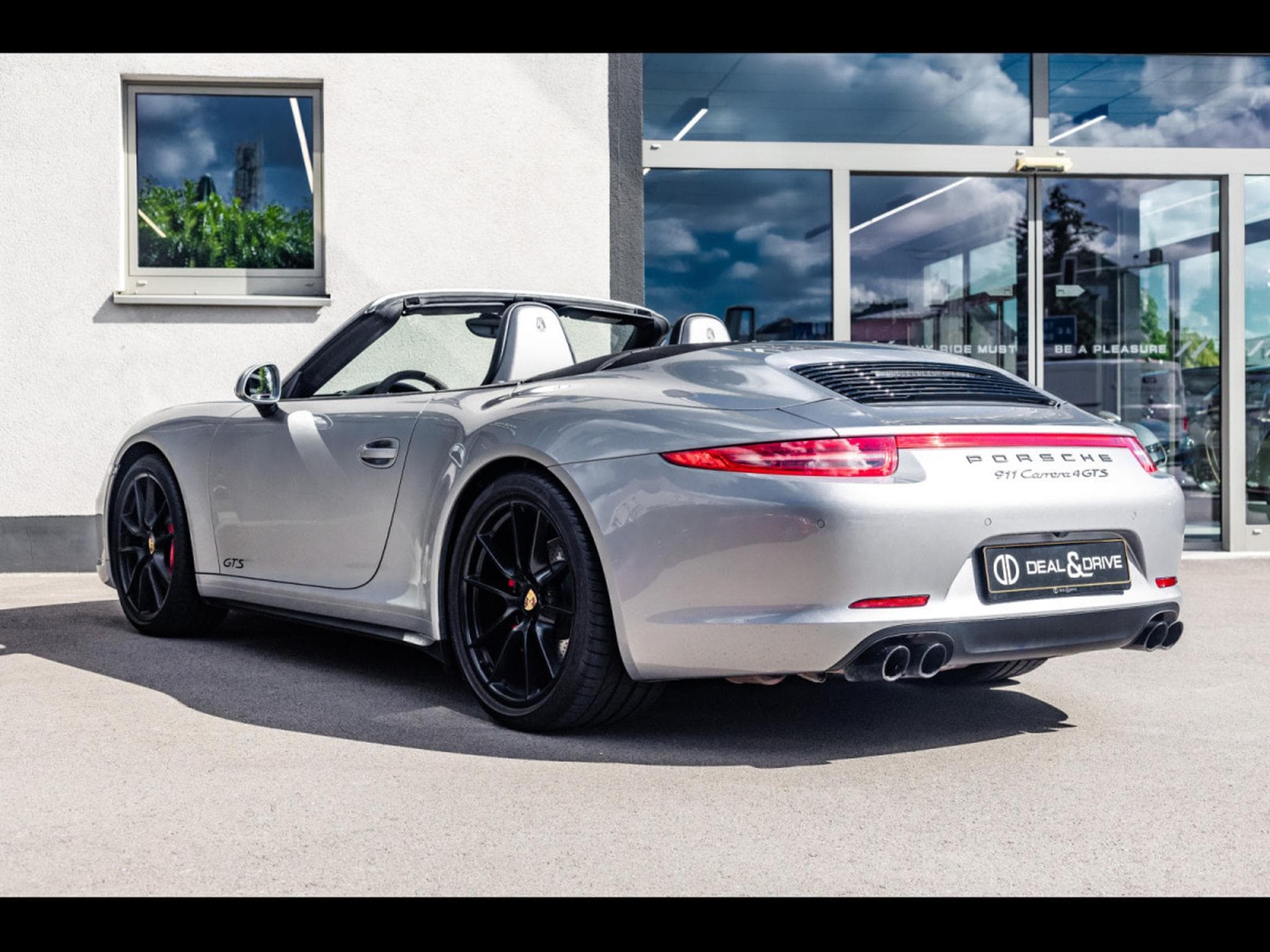 Porsche 911 991.1 CARRERA 4 GTS CABRIOLET 3.8 PDK - GT-SILVER (2015) - Foto 3