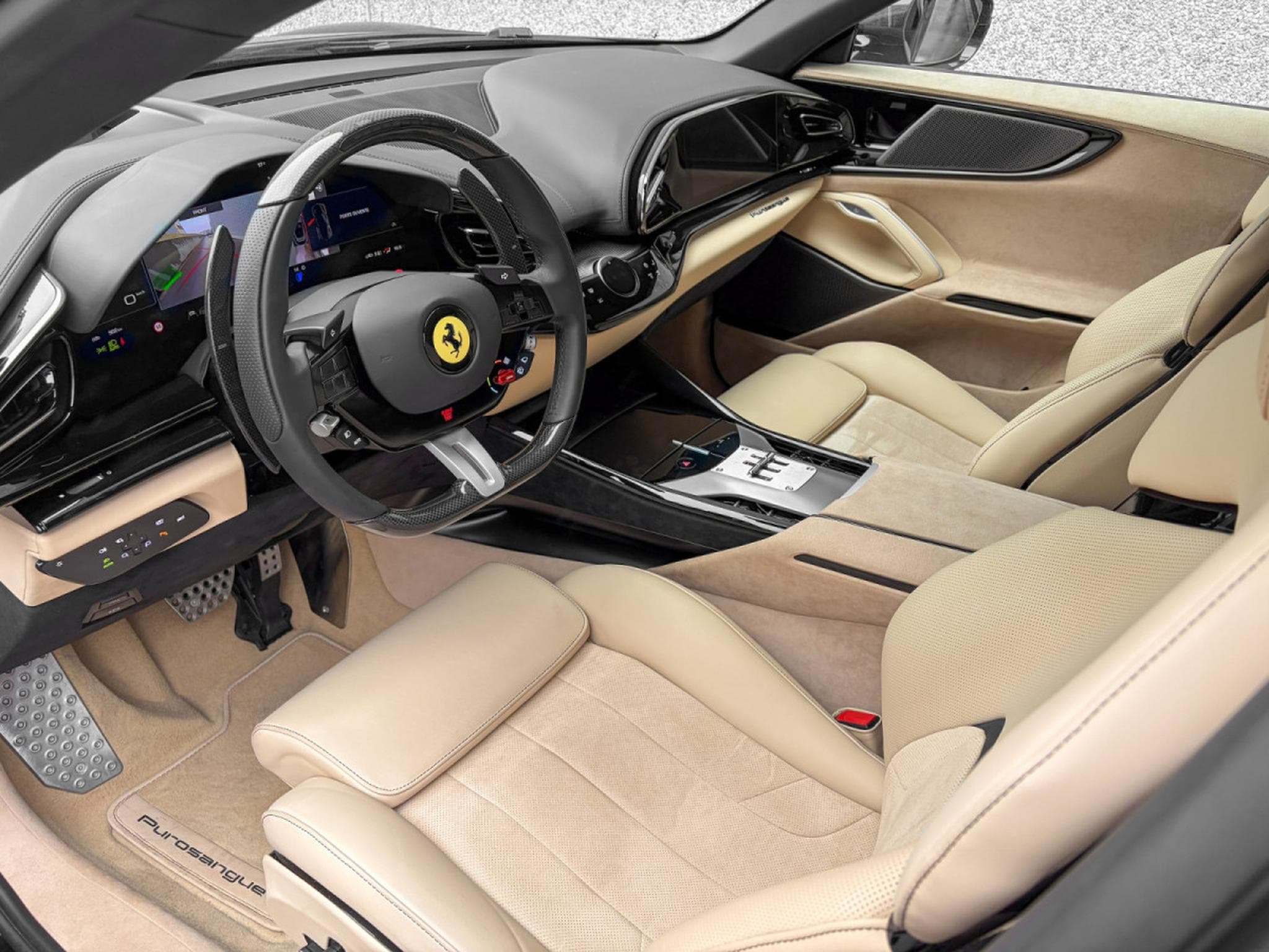 Ferrari Purosangue IN STOCK/ V12 / SABBIA INSIDE COLOR/ FULL CARBON (2026) - Photo 8